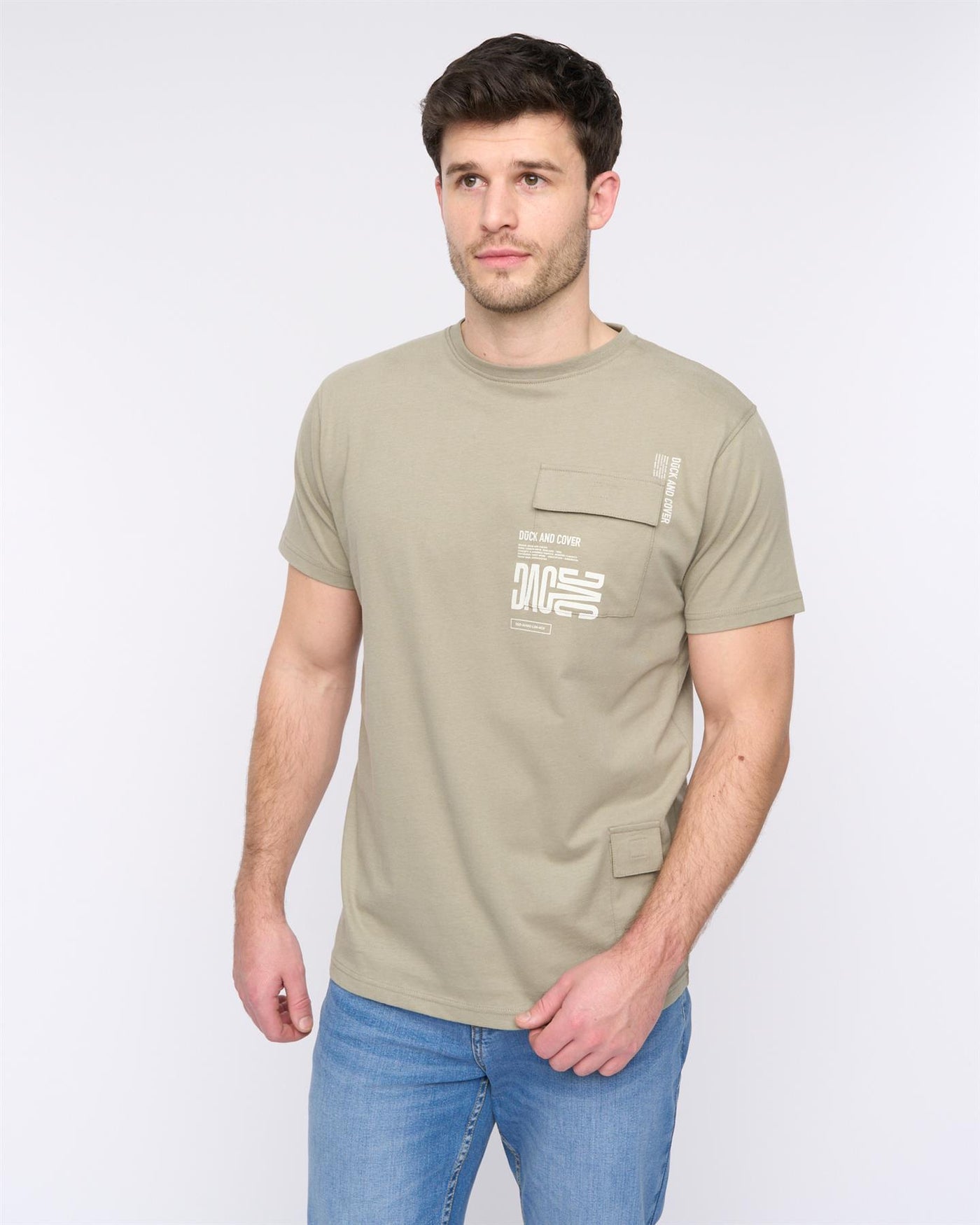 Mens Trentflax T-Shirt Sage