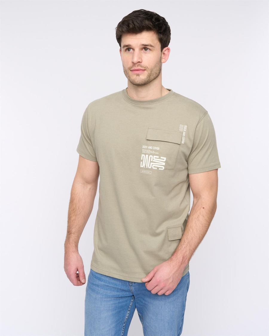 Mens Trentflax T-Shirt Sage