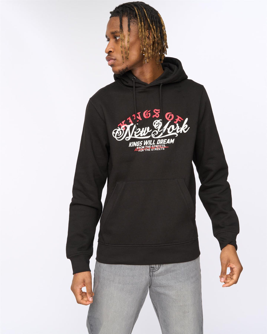 Mens Affiliated Hoodie Black