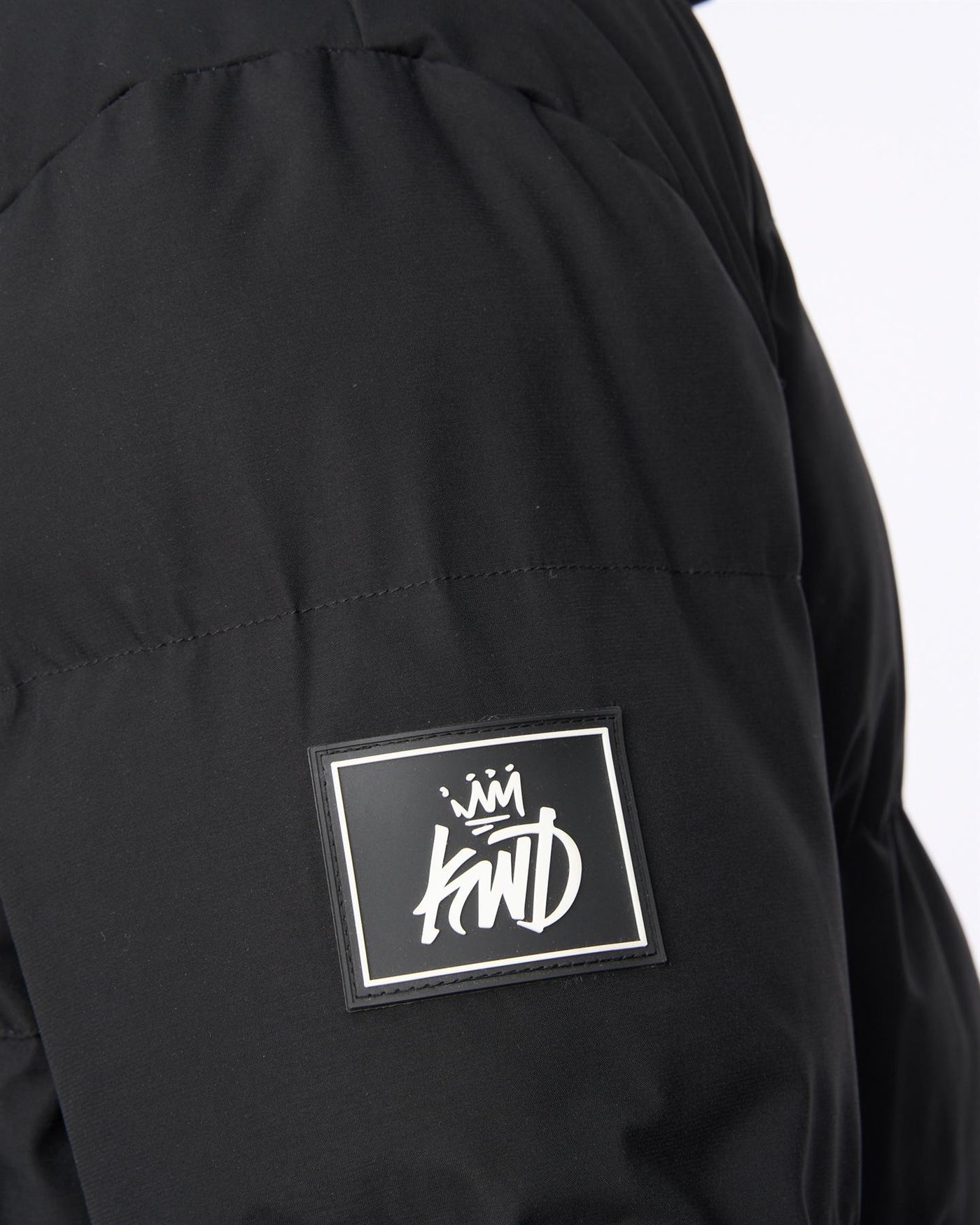 Mens Nahjo Puffer Jacket Black