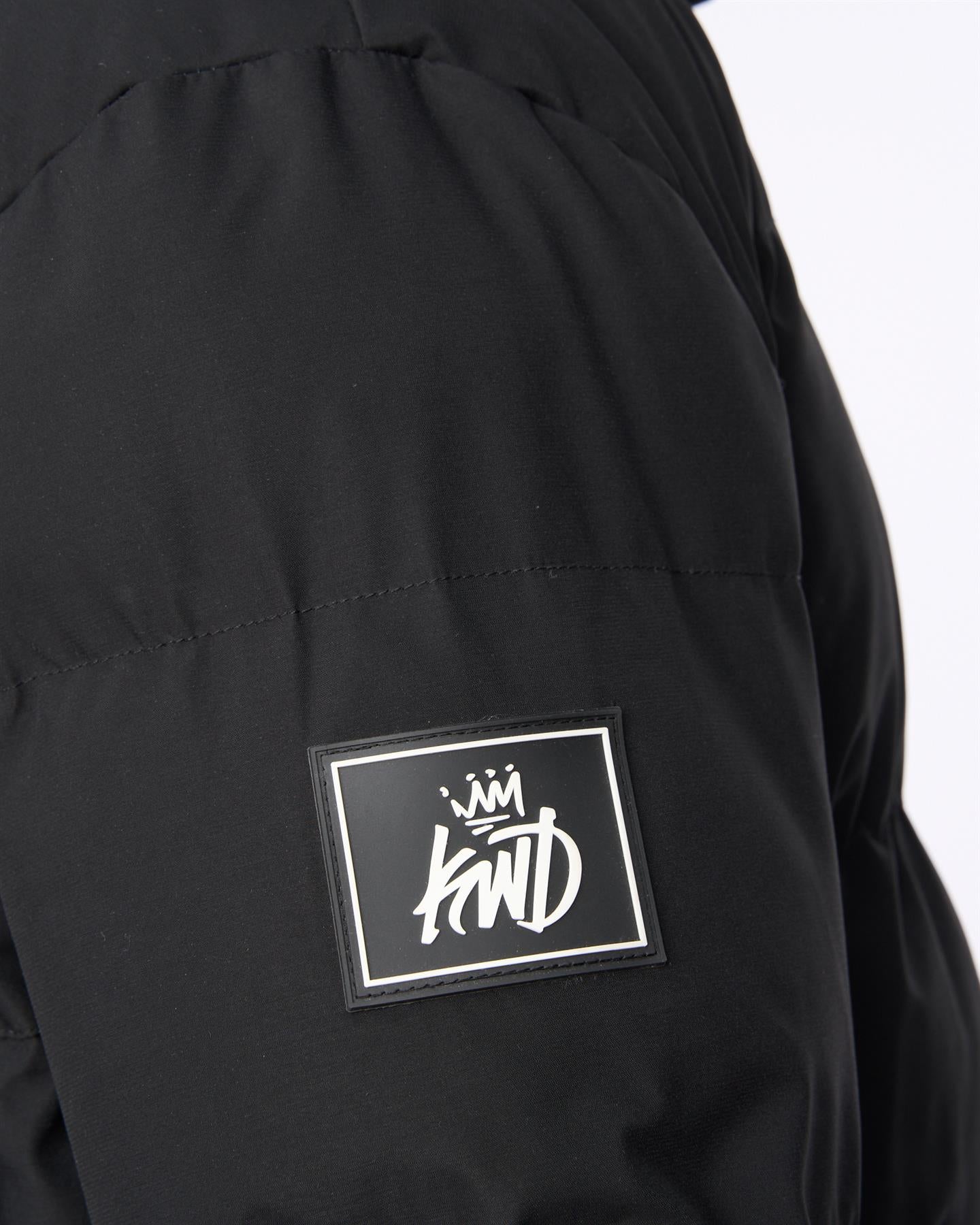 Mens Nahjo Puffer Jacket Black