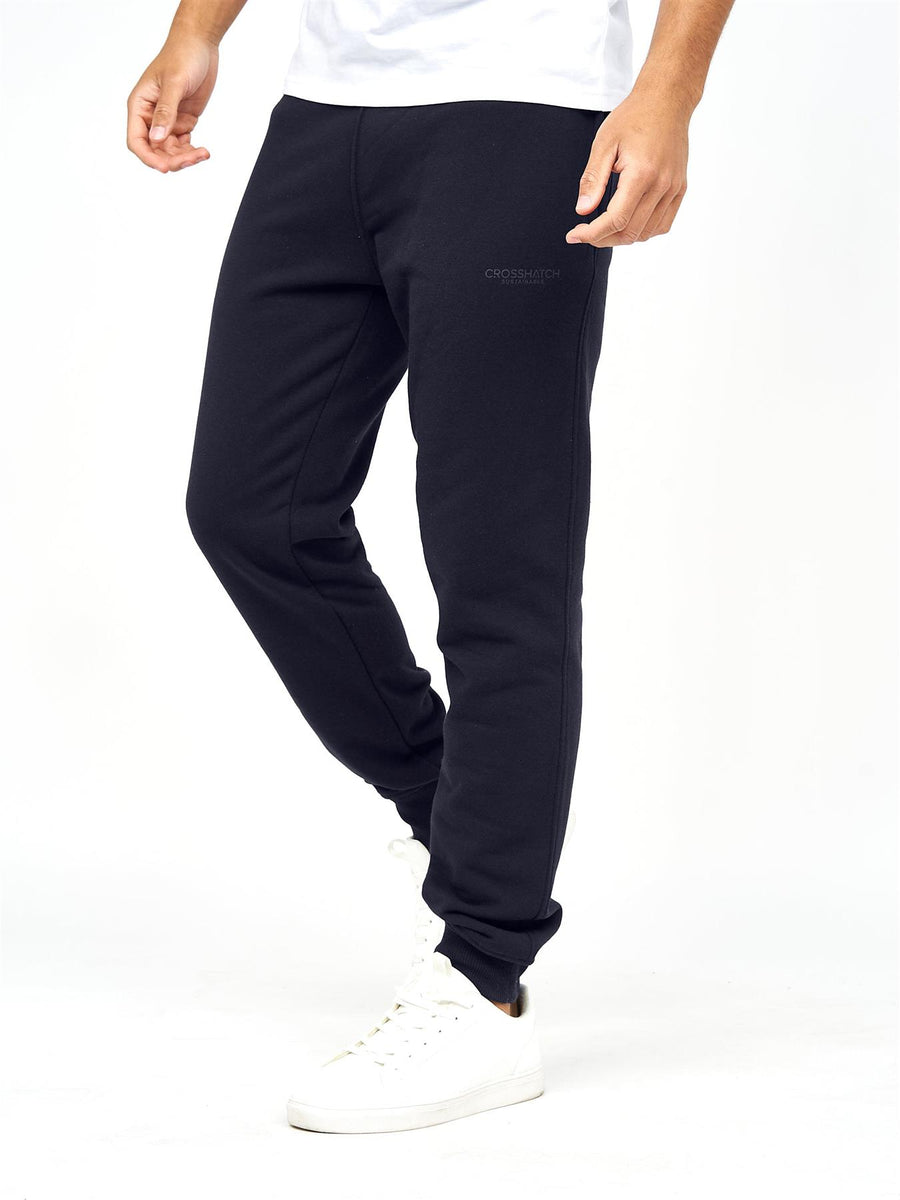 Mens Mayview PKB Joggers 3pk Black Grey Navy