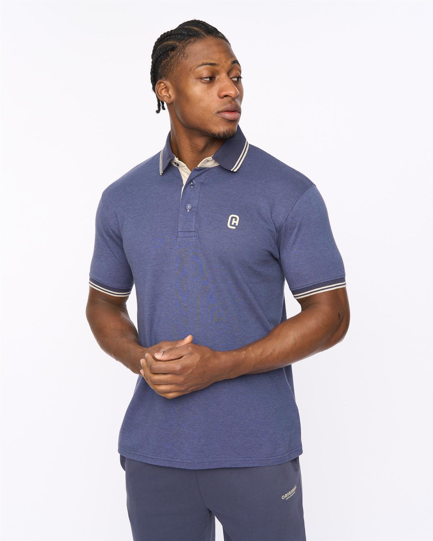 Mens Preece Polo Blue