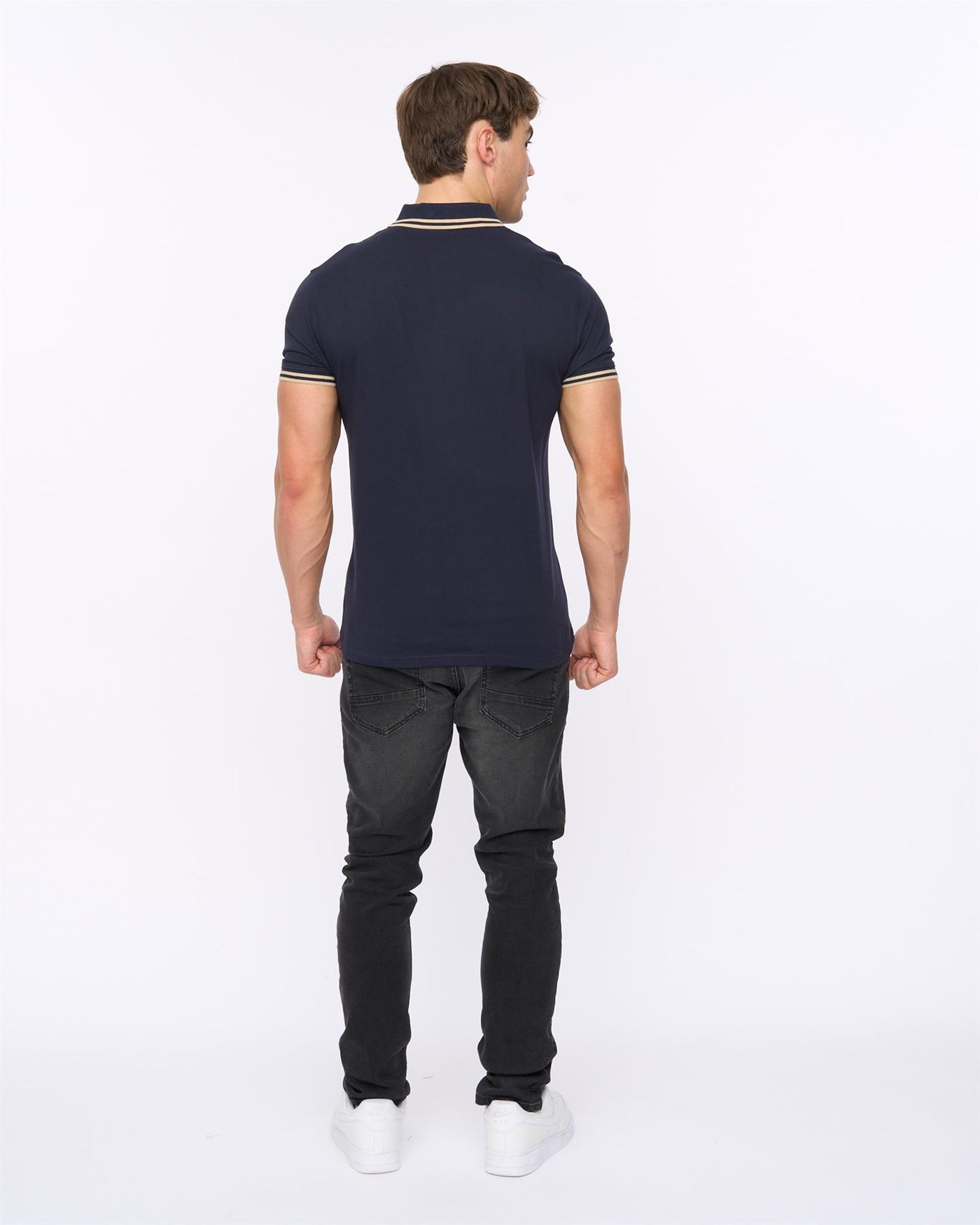 Mens Mackerby Polo Navy