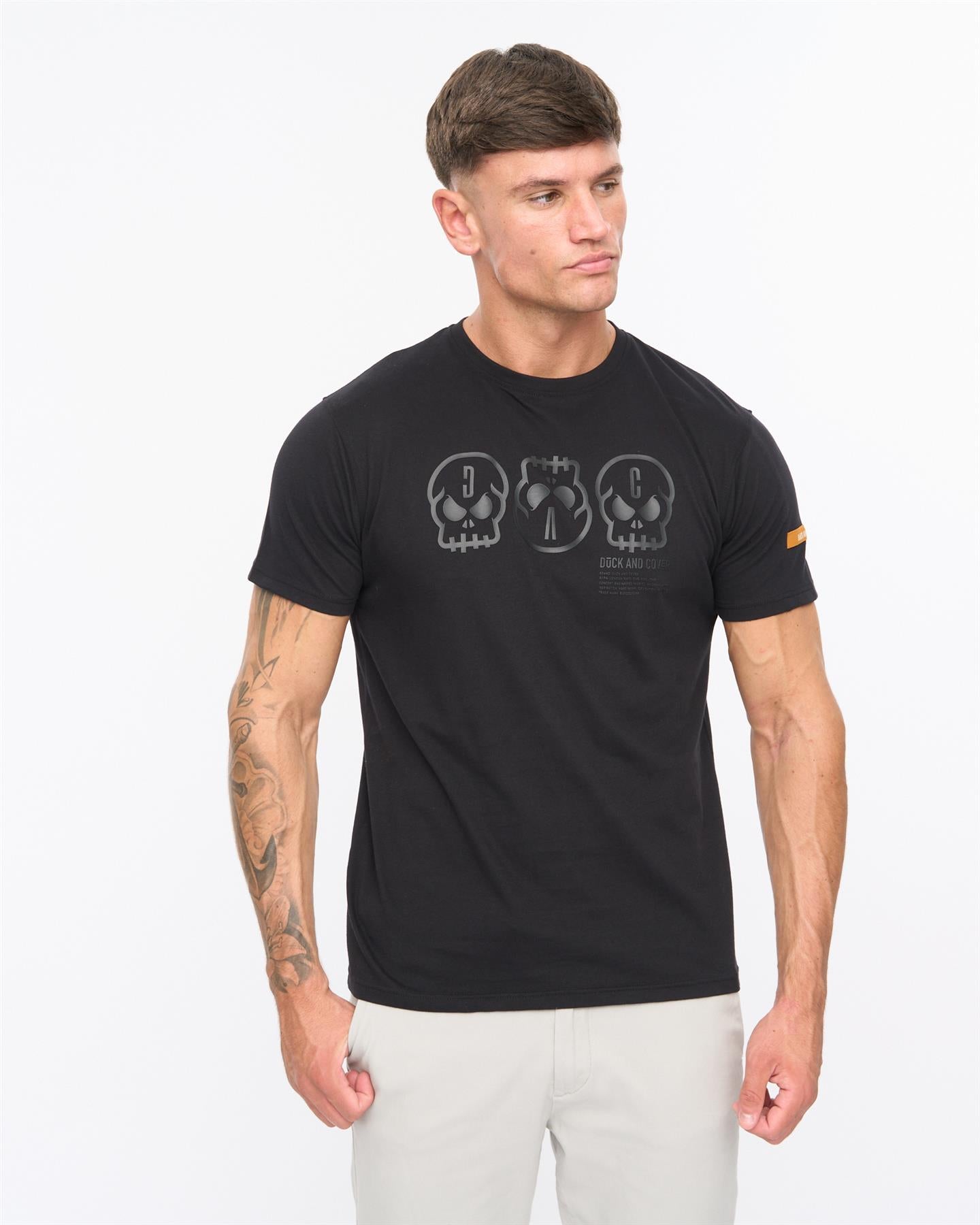 Mens Deltamans T-Shirt Black