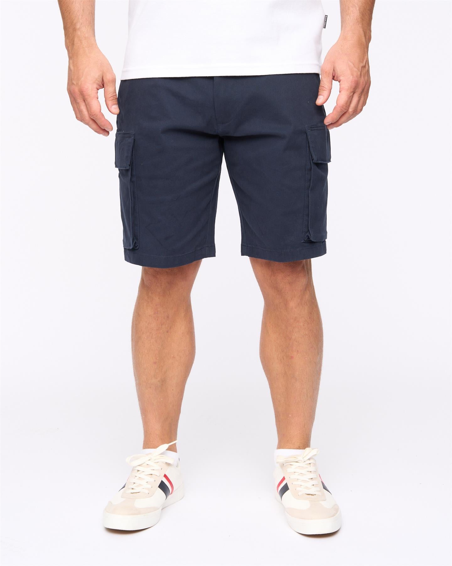 Mens Seaford Cargo Shorts Navy