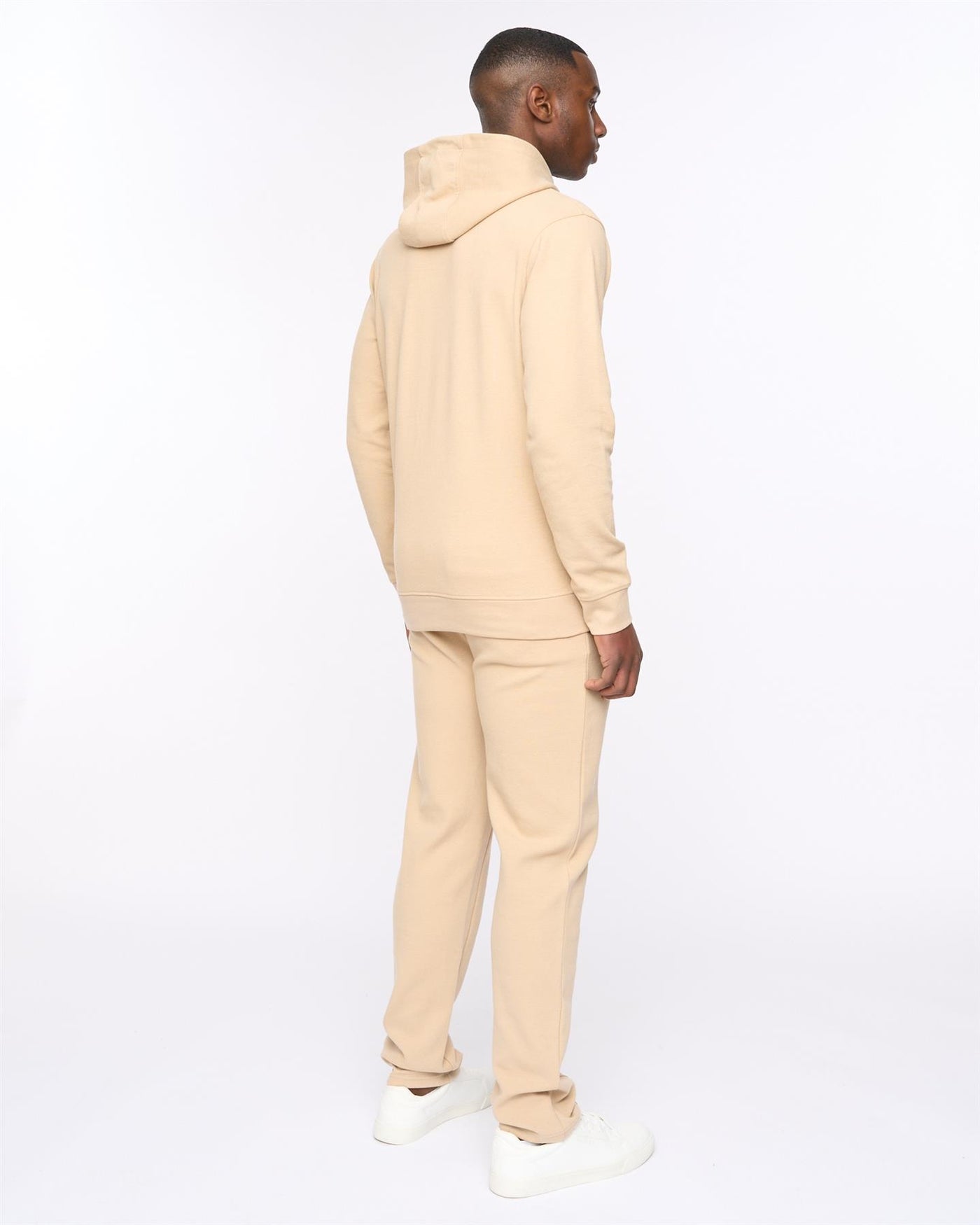 Mens Hannings Hoodie & Joggers Set Stone