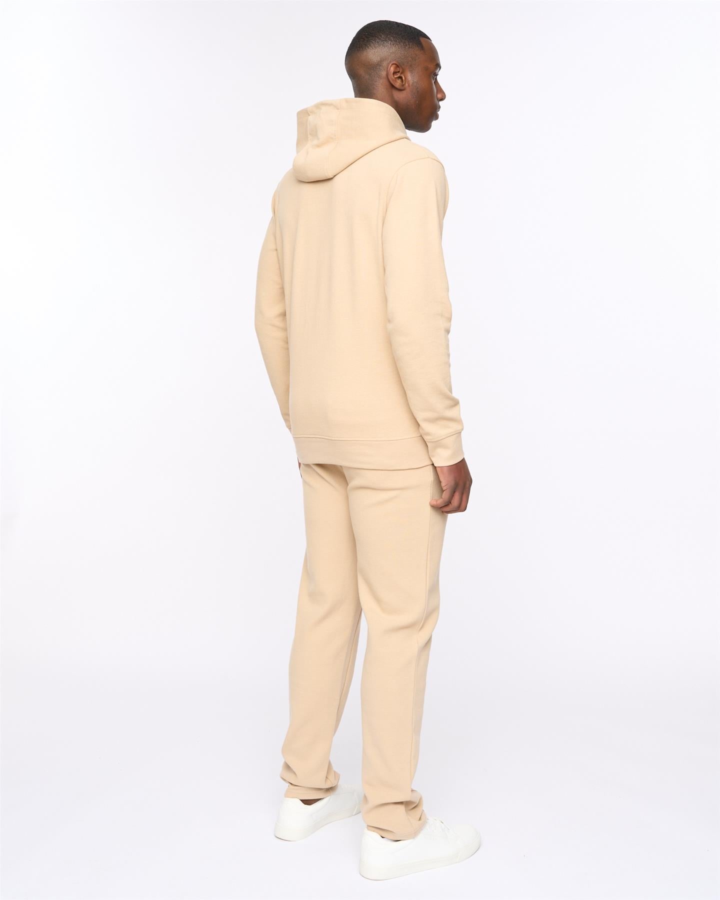Mens Hannings Hoodie & Joggers Set Stone