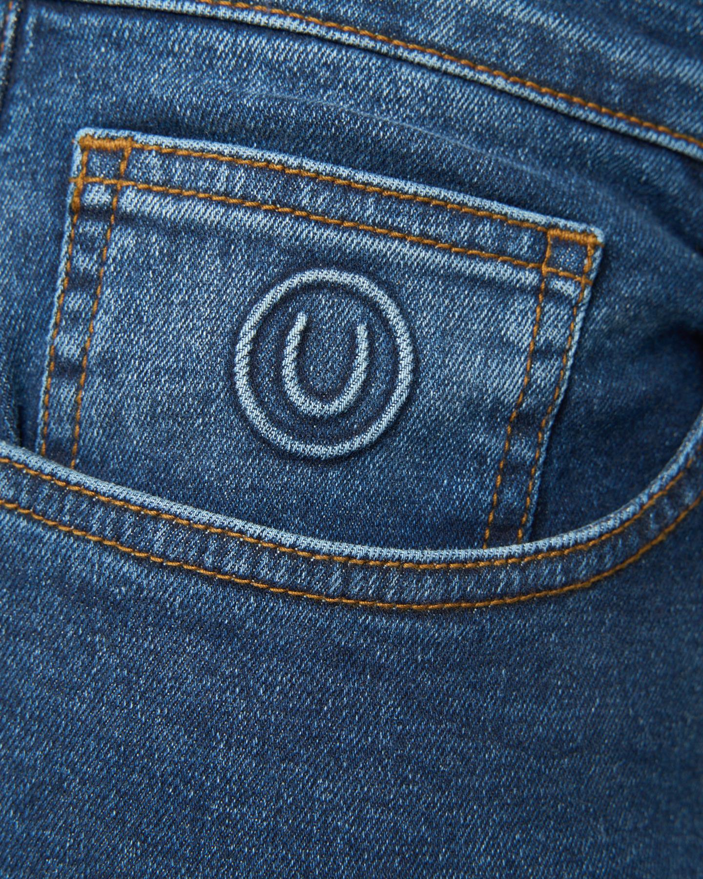 Mens Overburg Slimmer Fit Jeans Dark Wash