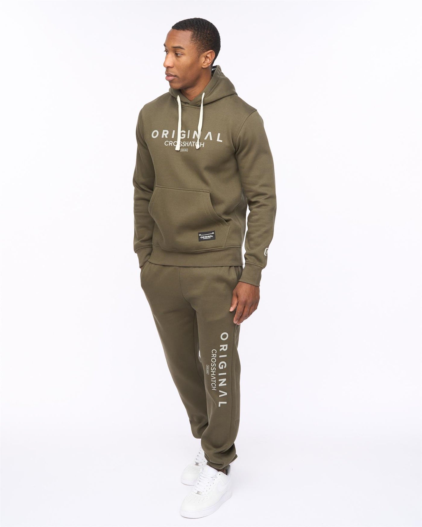 Mens Jamals Joggers Dark Olive
