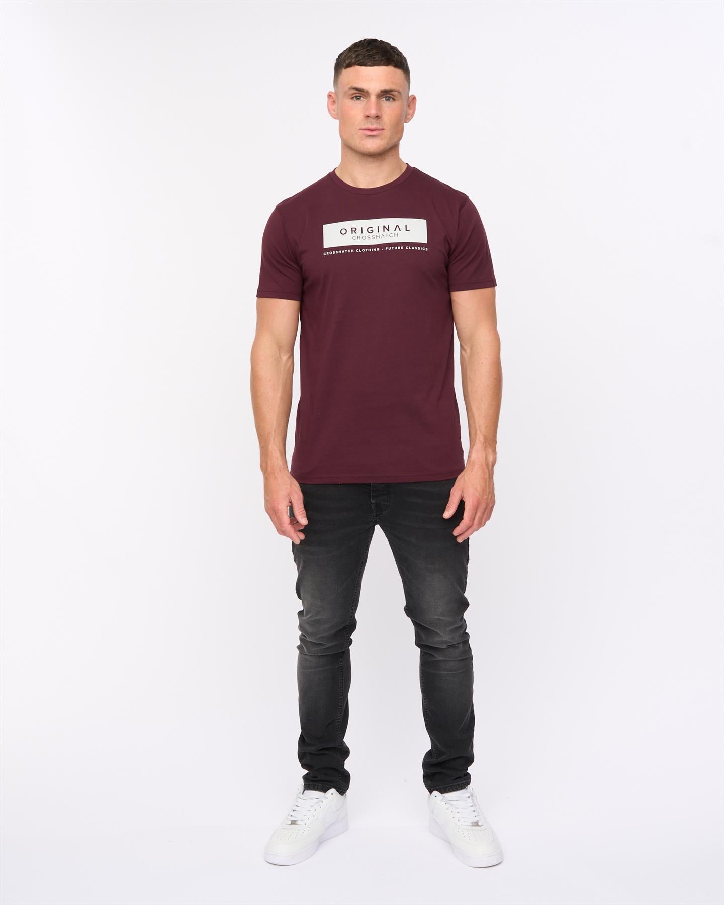 Mens Jamstate T-Shirt Raisin
