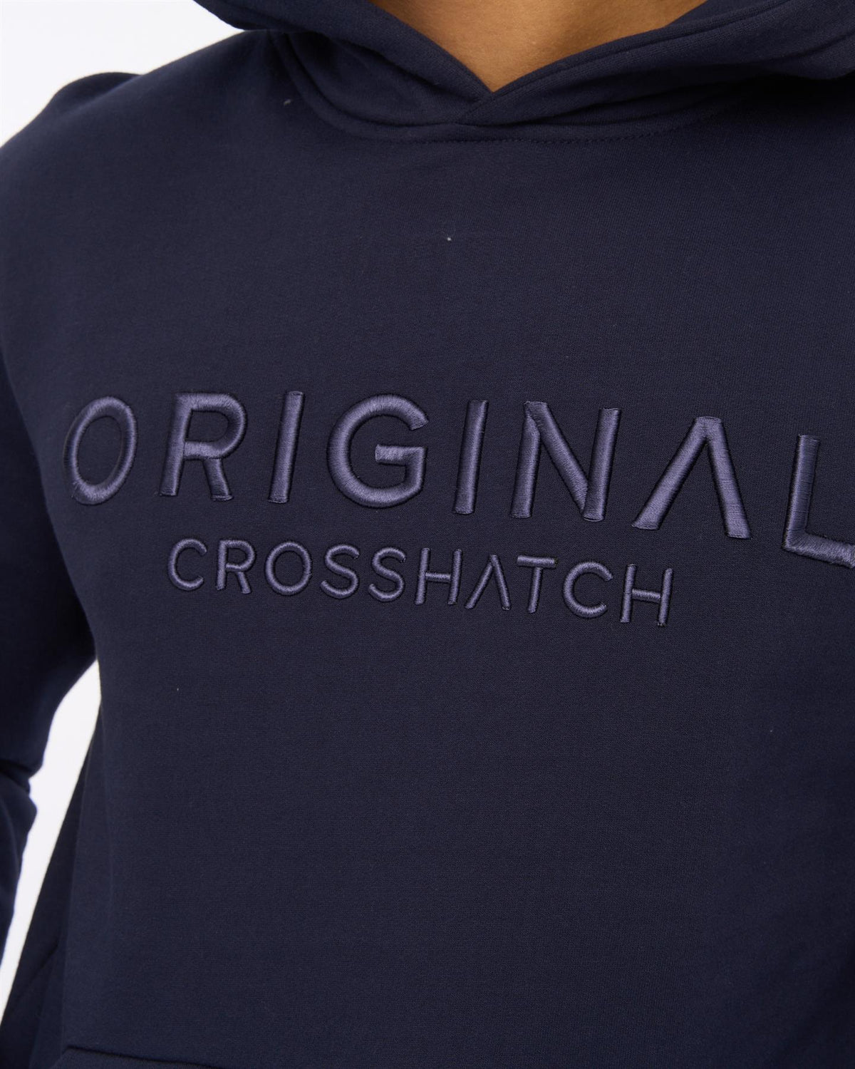 Mens Haromere Hoodie Navy