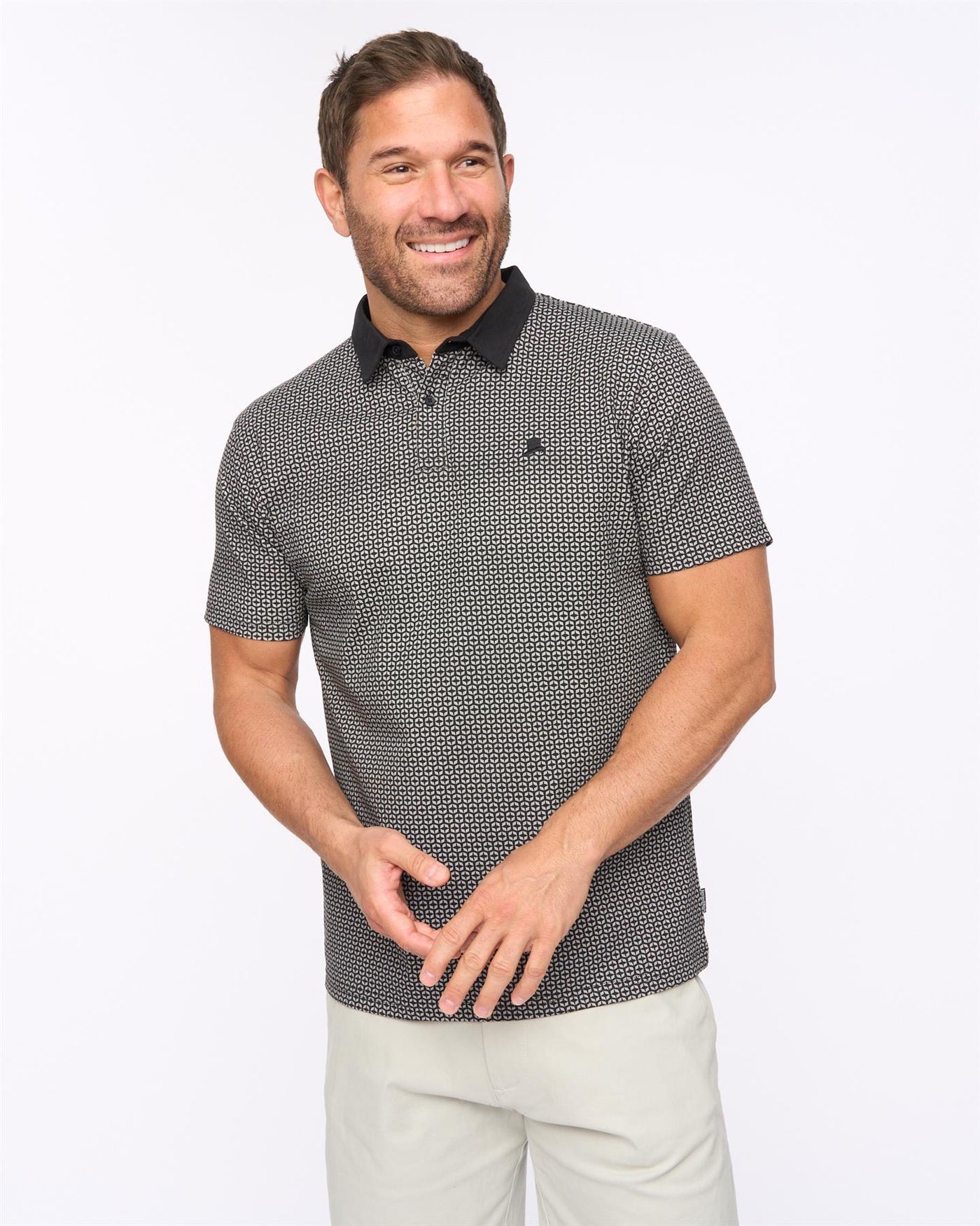 Mens Calvert Polo Black