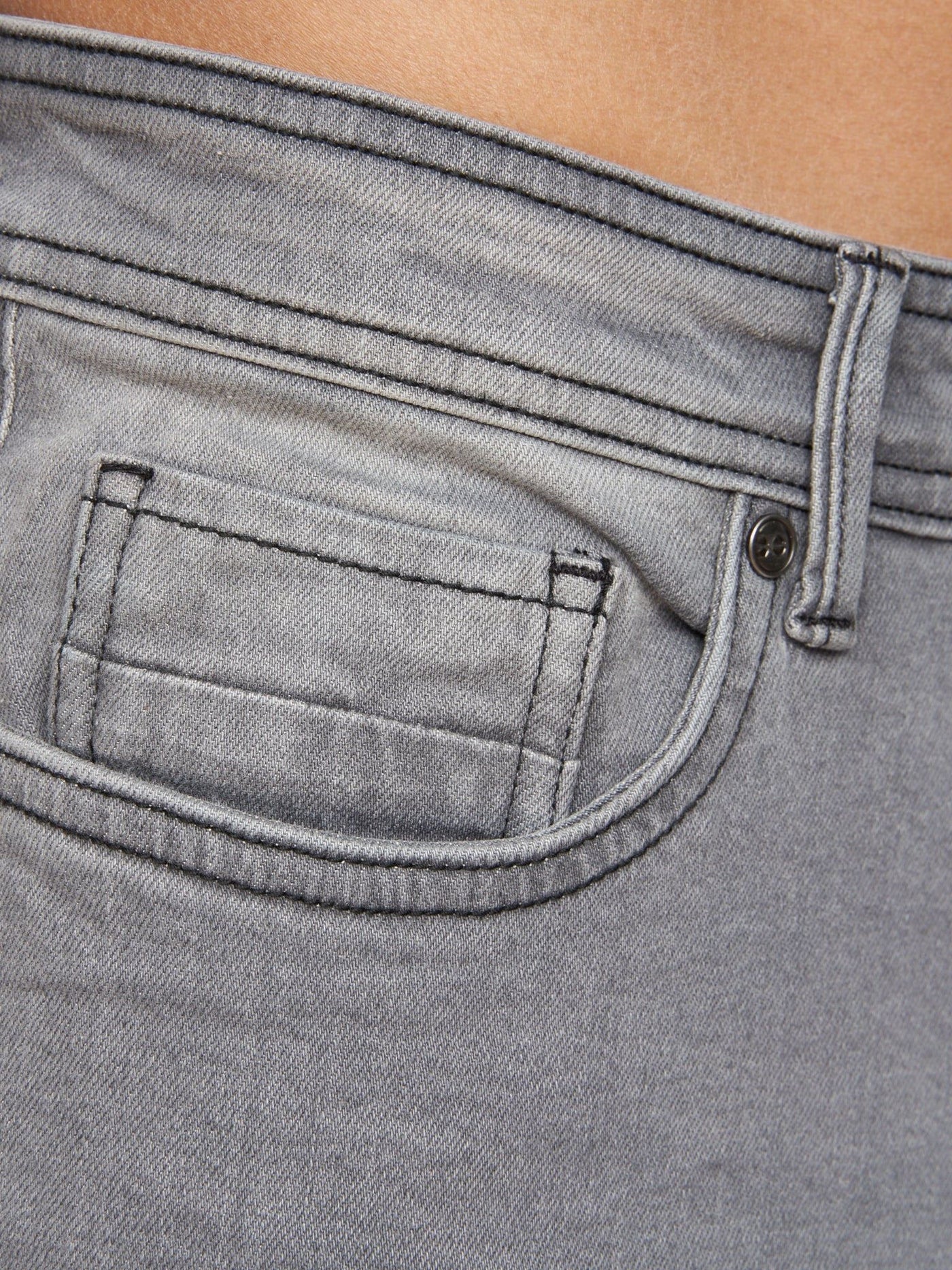 Buraca Slim Fit Denim Jeans Grey Wash
