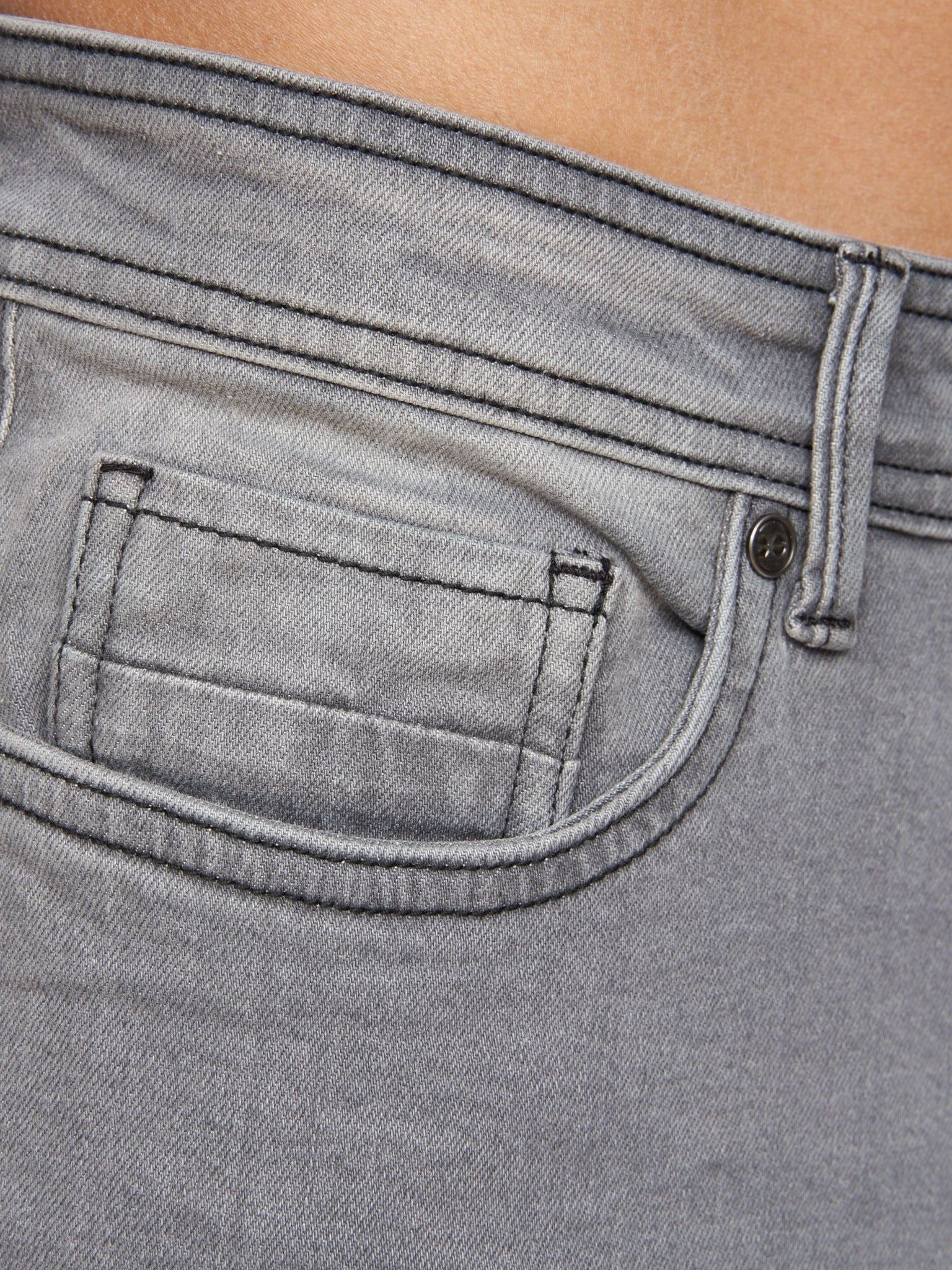 Buraca Slim Fit Denim Jeans Grey Wash