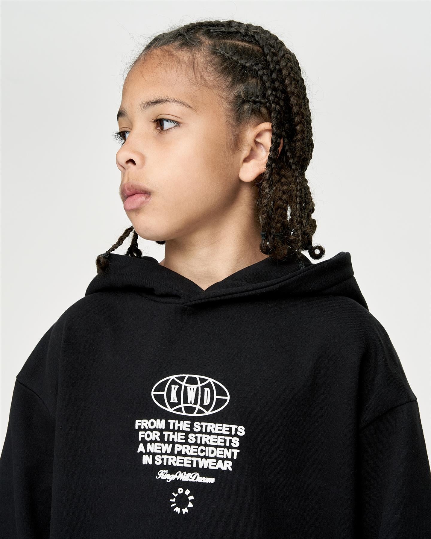 Kids Boys Studio Angel City Hoodie Black