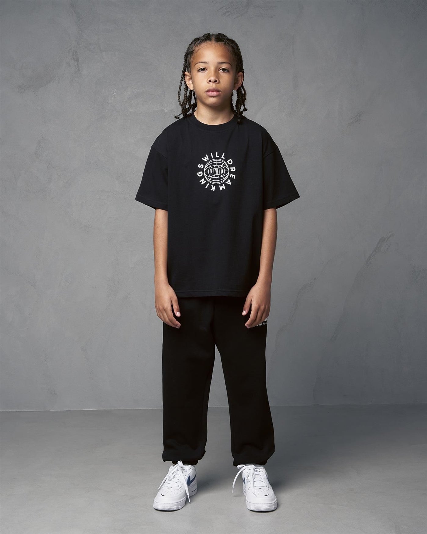 Kids Boys Studio Globalise T-Shirt Black