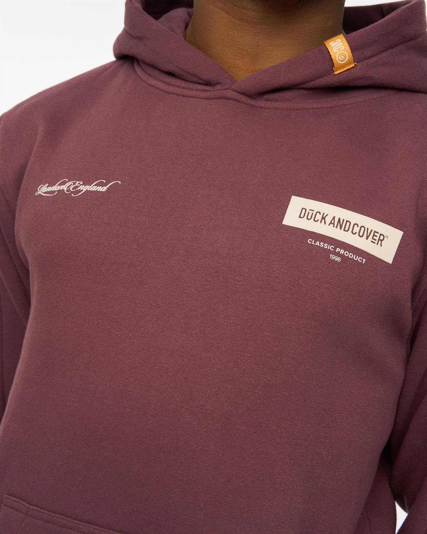 Mens Marsak V2 Hoodie Raisin