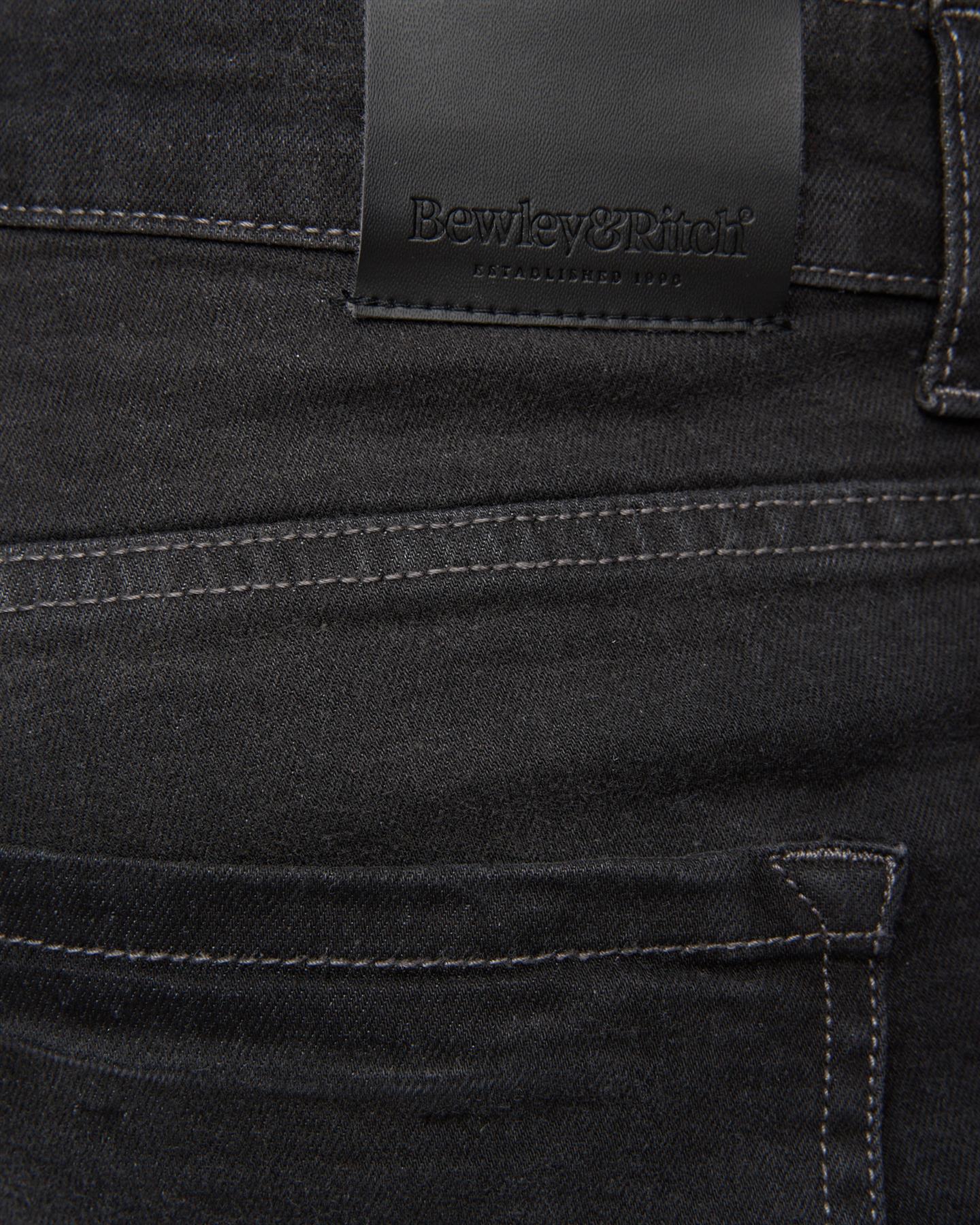 Mens Abingdon Slim Fit Jeans Black