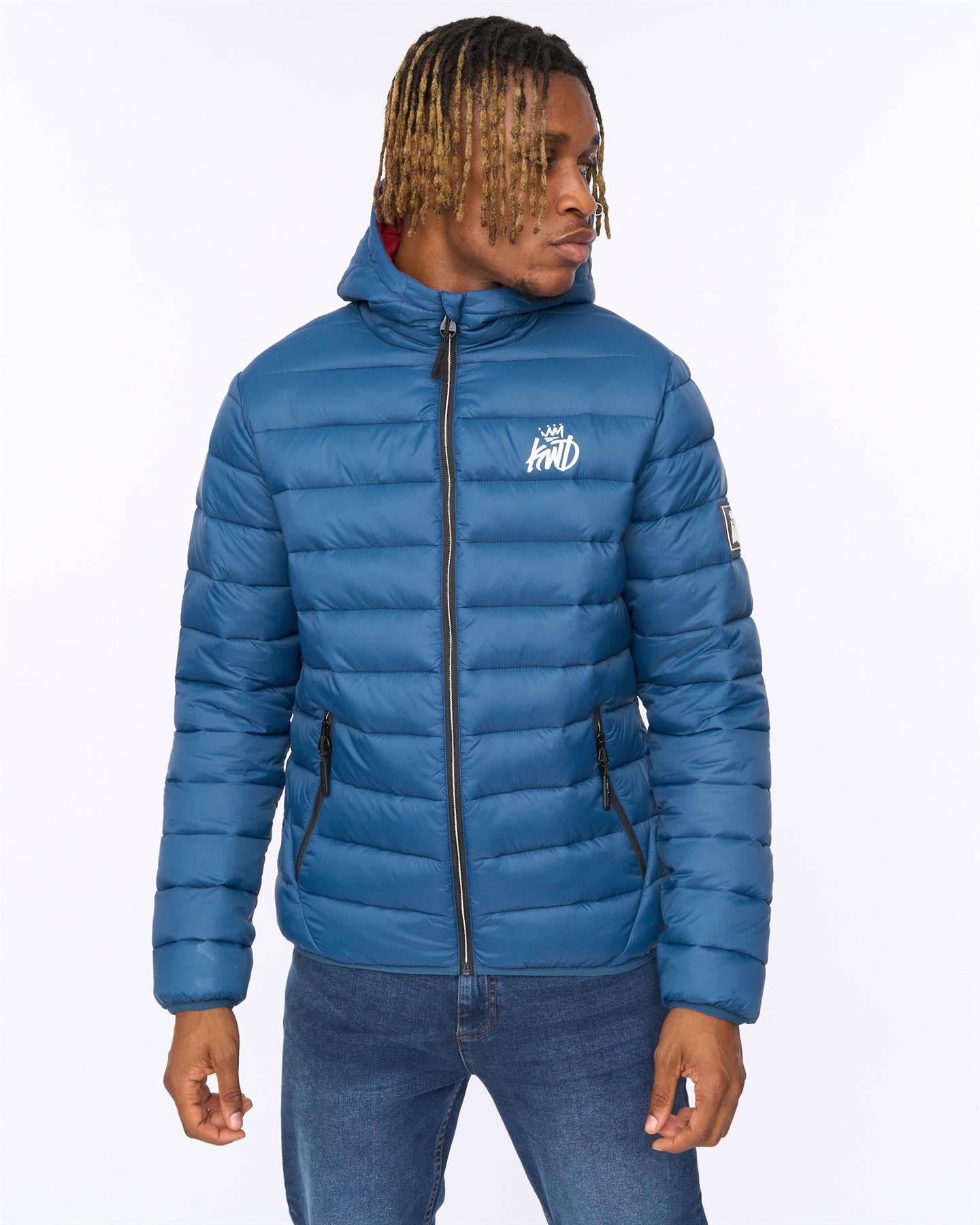 Mens Jackinson Puffer Jacket Teal