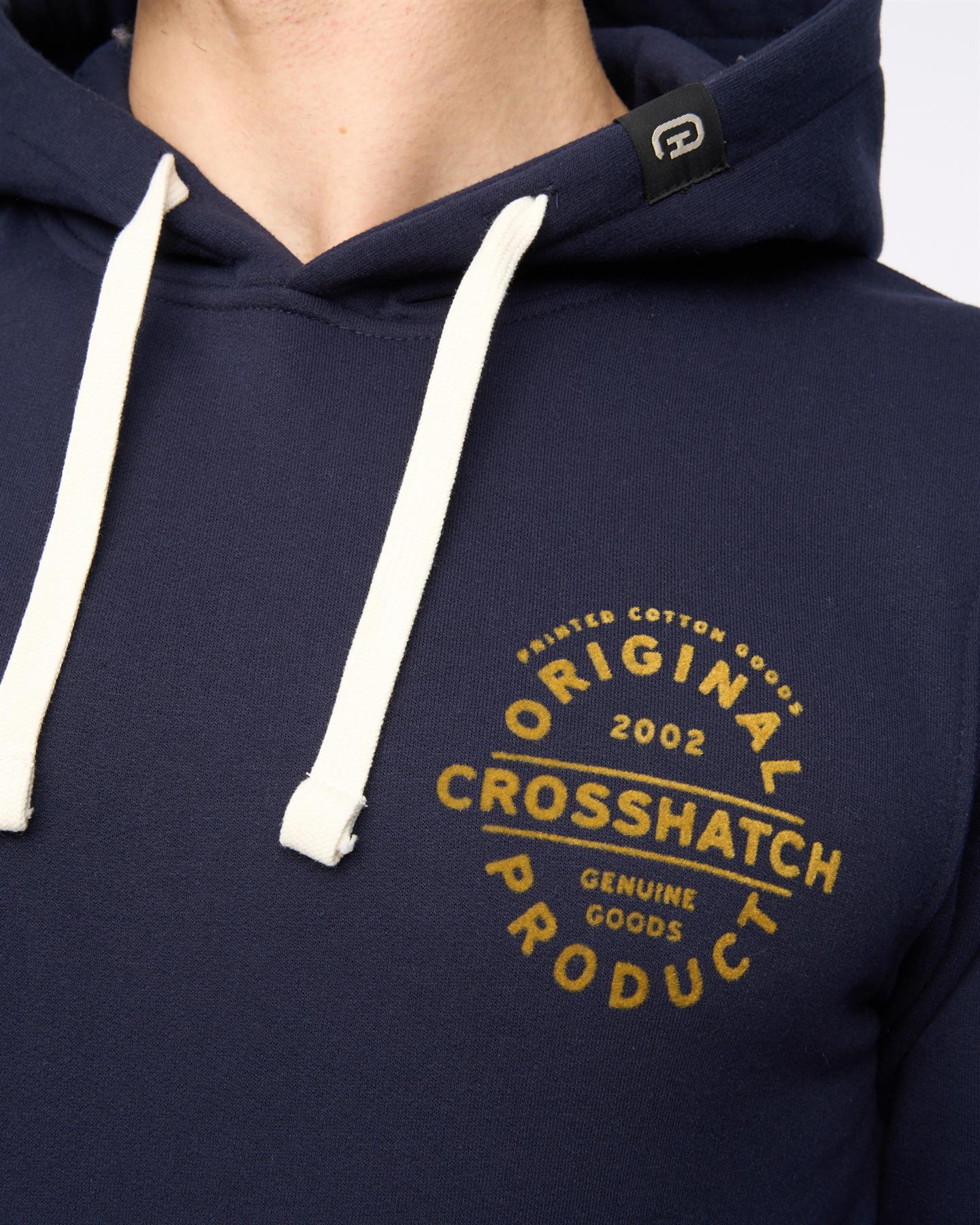 Mens Cresswell Hoodie Navy