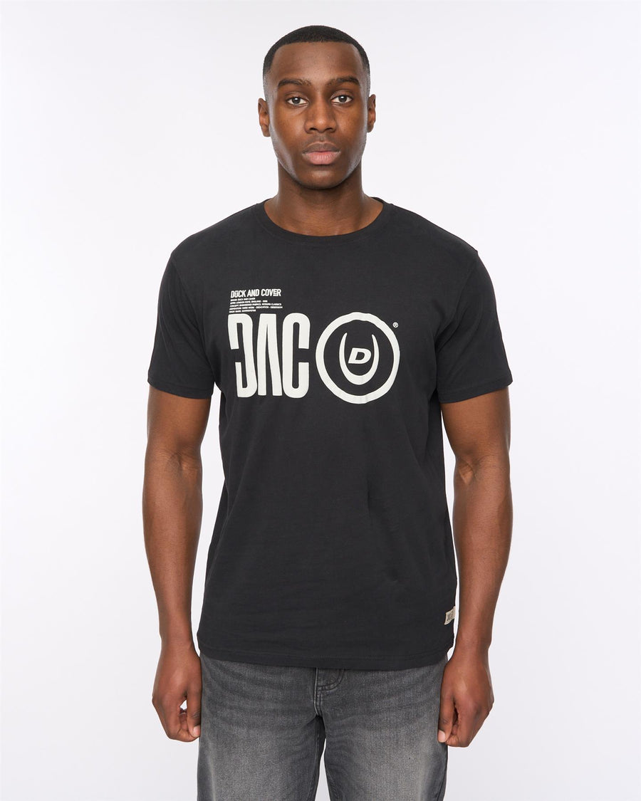 Mens Dacstee T-Shirt Black
