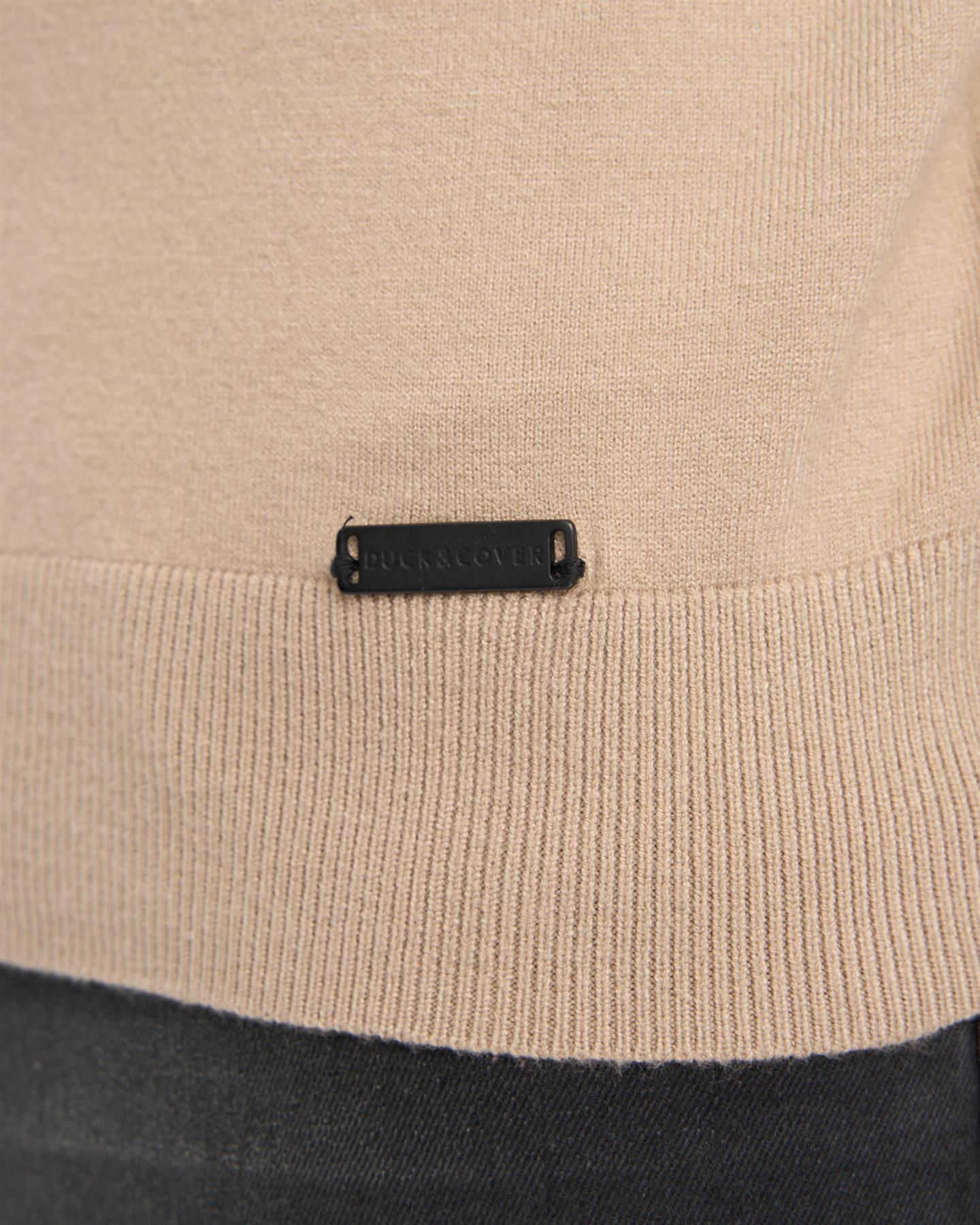 Mens Consenza Crew Knit Stone