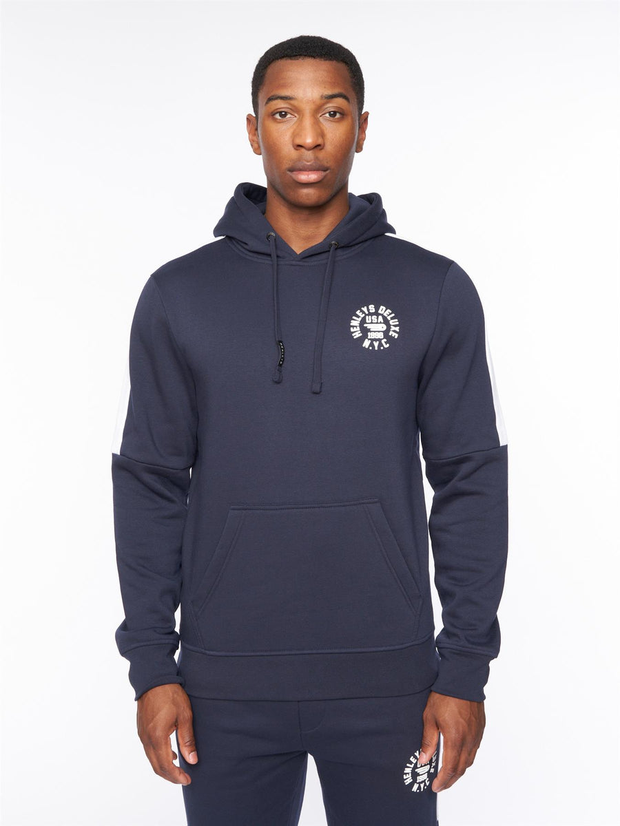 Mens Calyer Hoodie Navy
