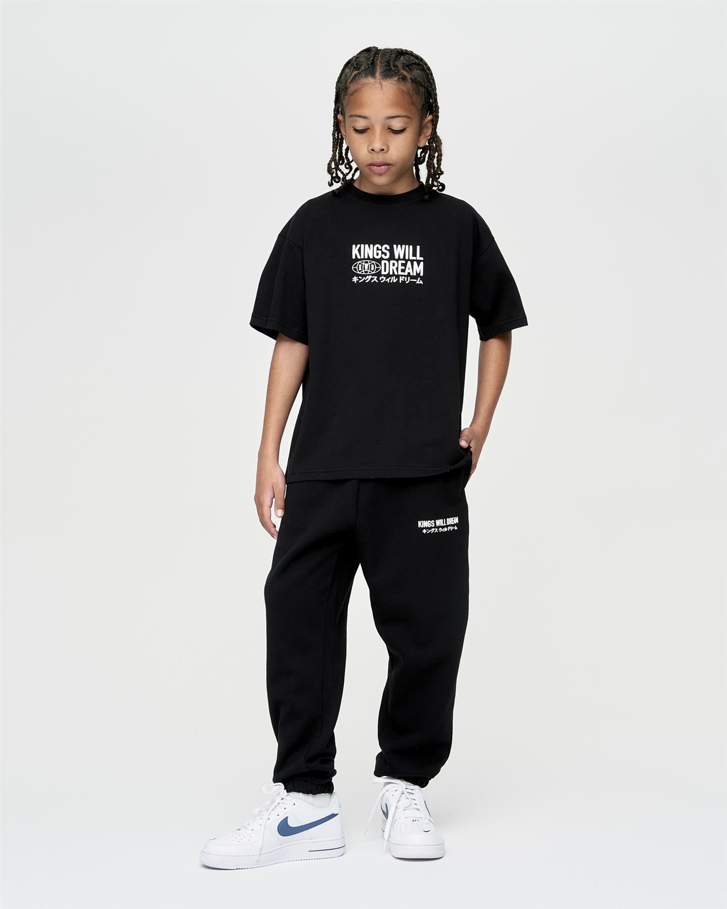 Kids Boys Studio Title T-Shirt Black
