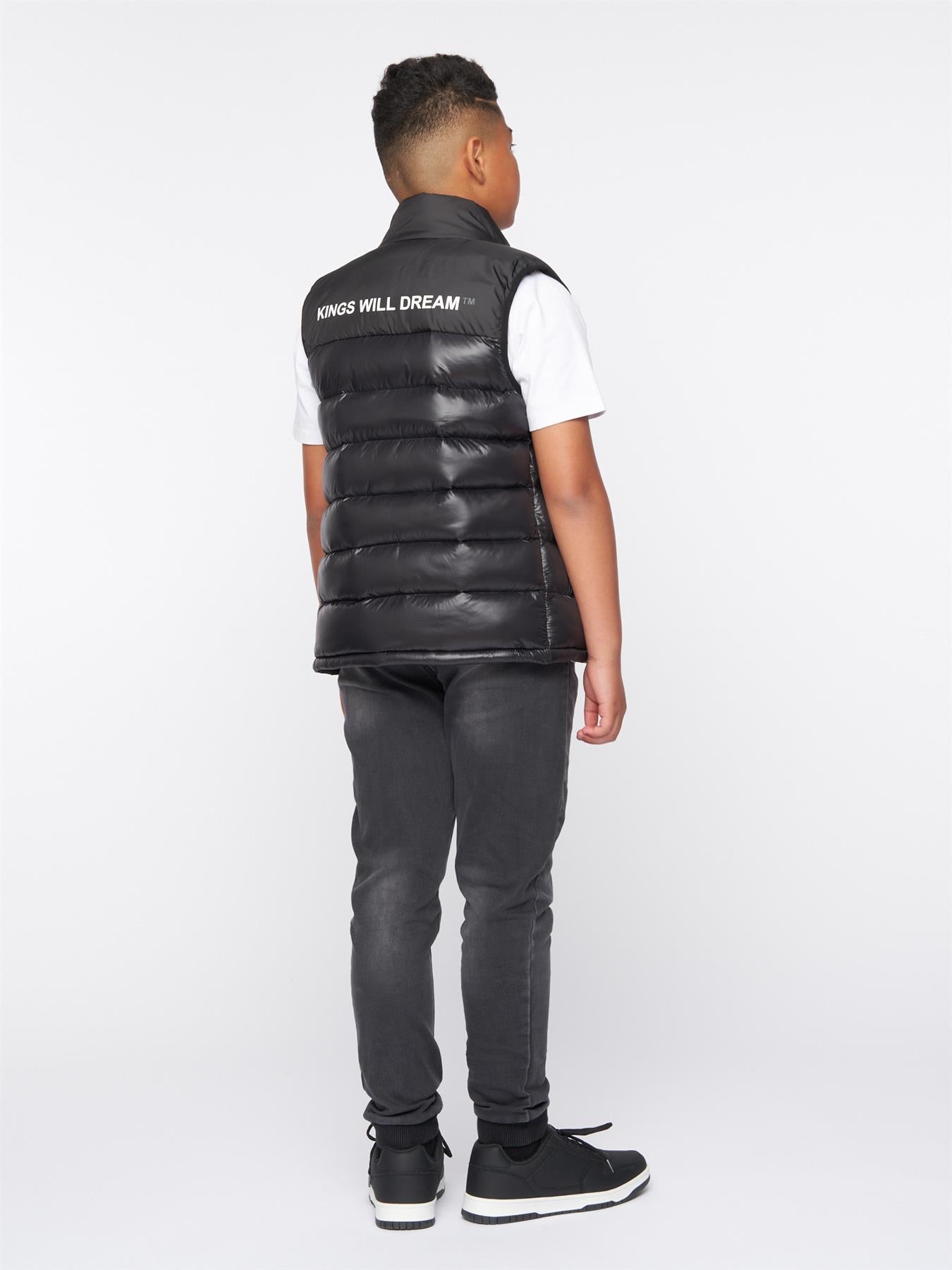 Mavin Puffer Gilet Jet Black