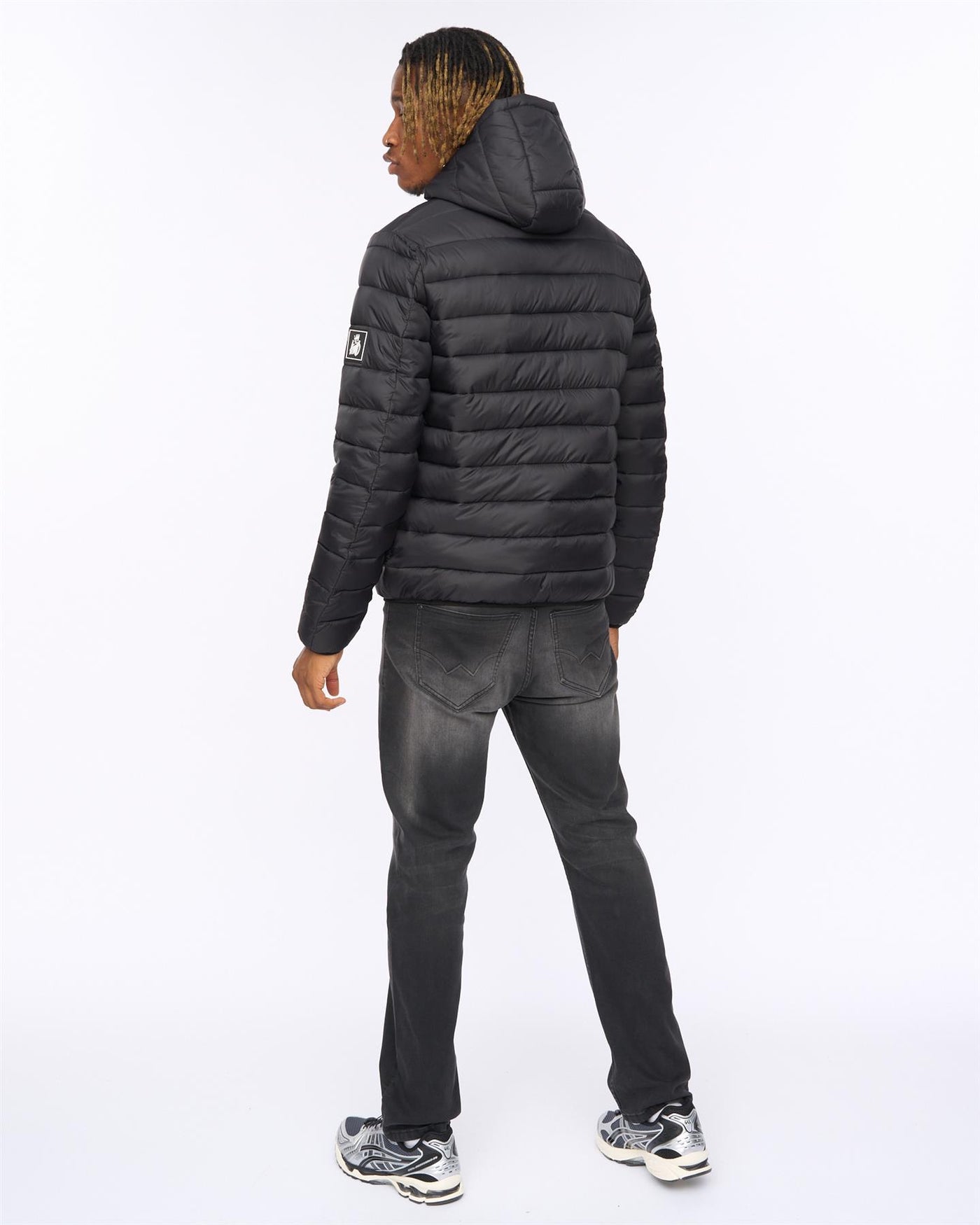 Mens Jackinson Puffer Jacket Black