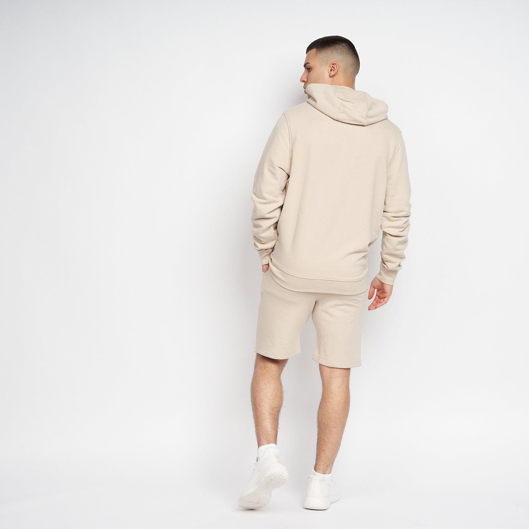 Crosshatch Mens Zieman Hoodie Stone