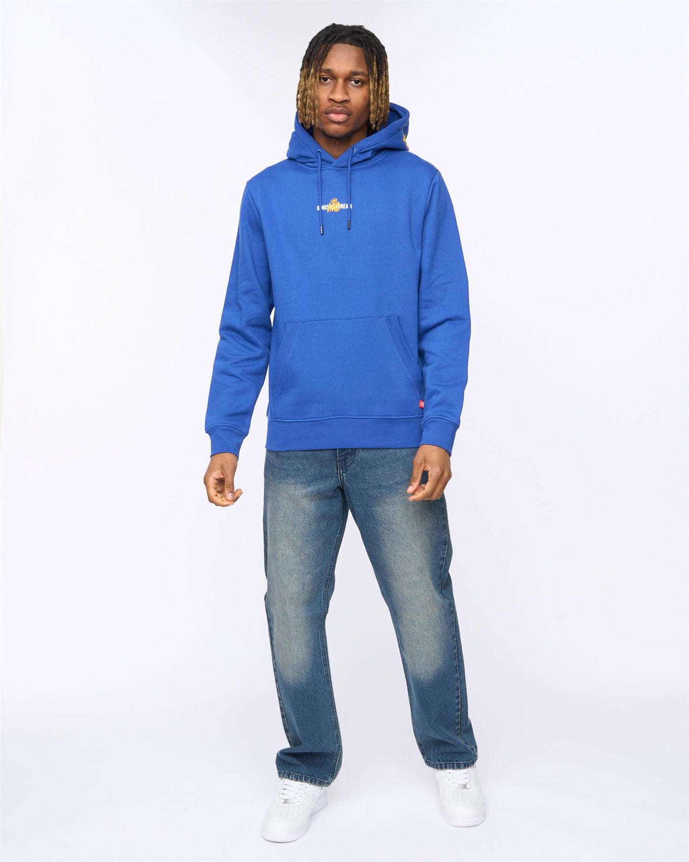Mens Built Hoodie Blue