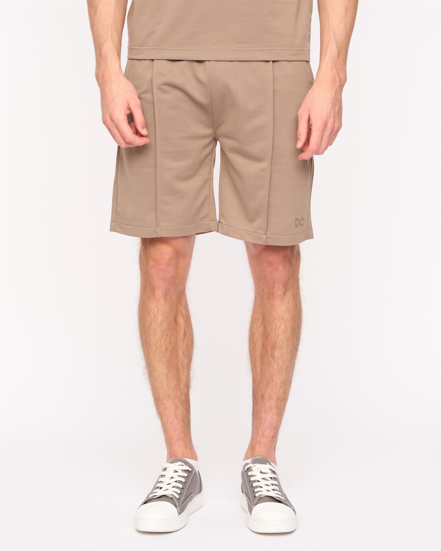 Mens Medford Polo & Shorts Set Taupe