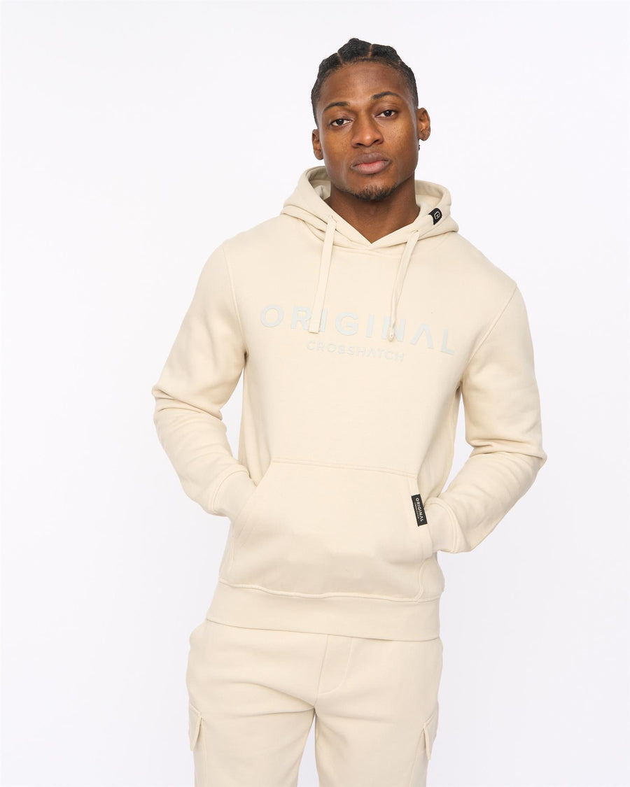 Mens Bardon Hoodie Light Stone