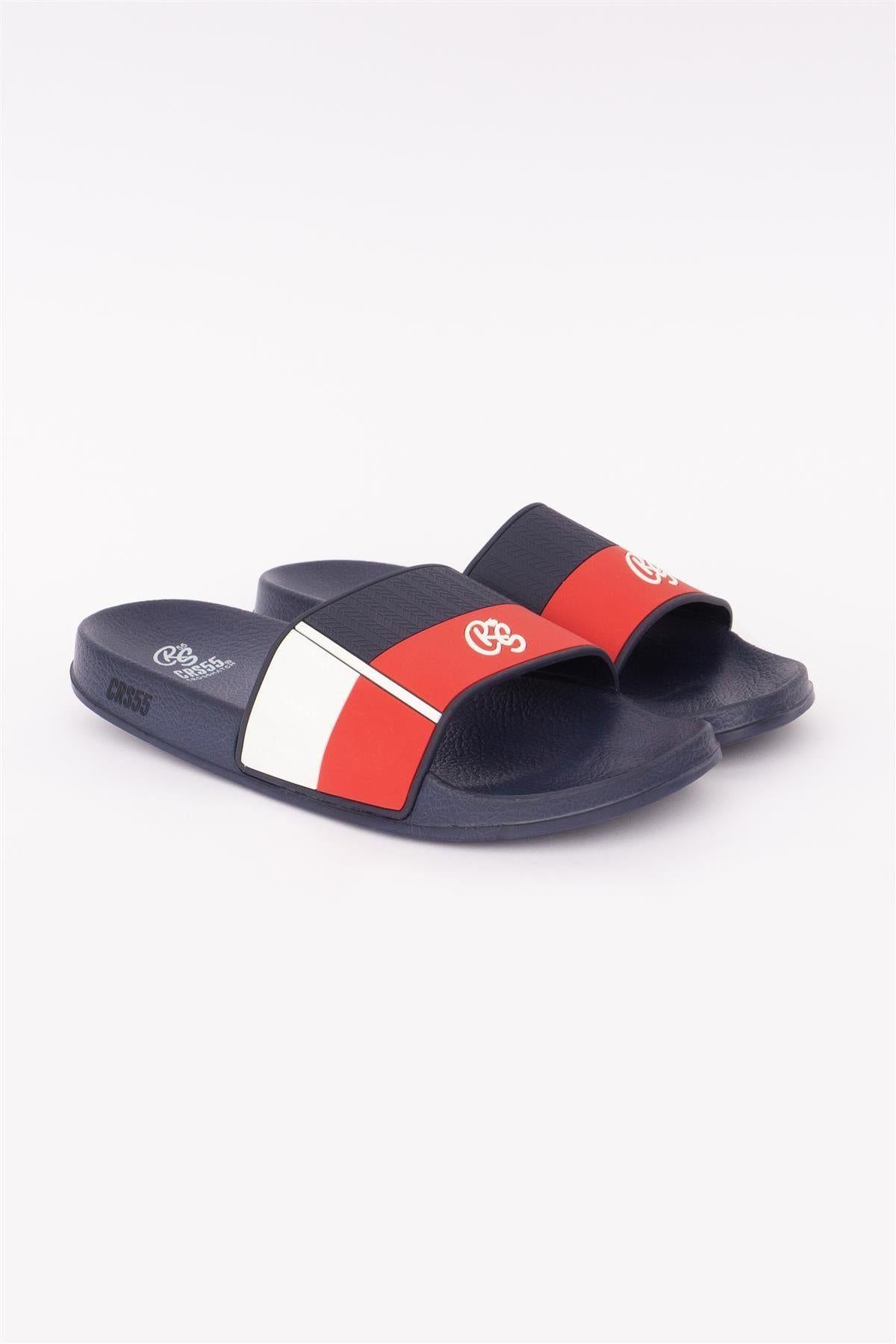 Mens Rentrays Sliders Red/Navy