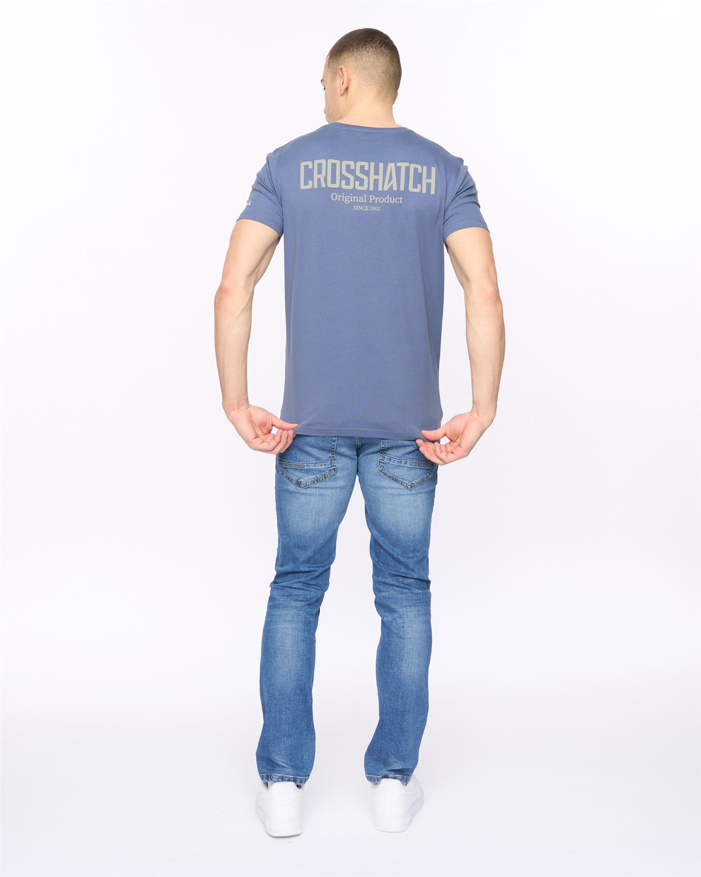 Mens Hoogan T-Shirt Blue