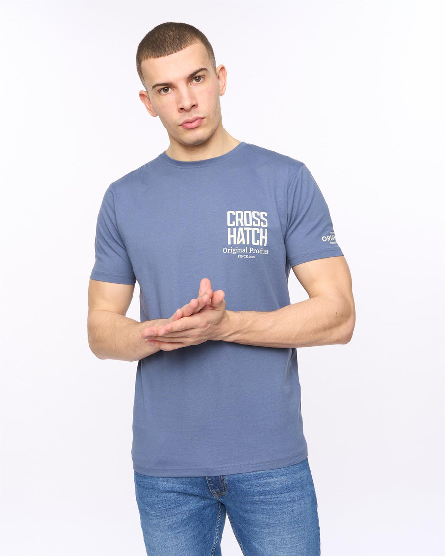 Mens Hoogan T-Shirt Blue