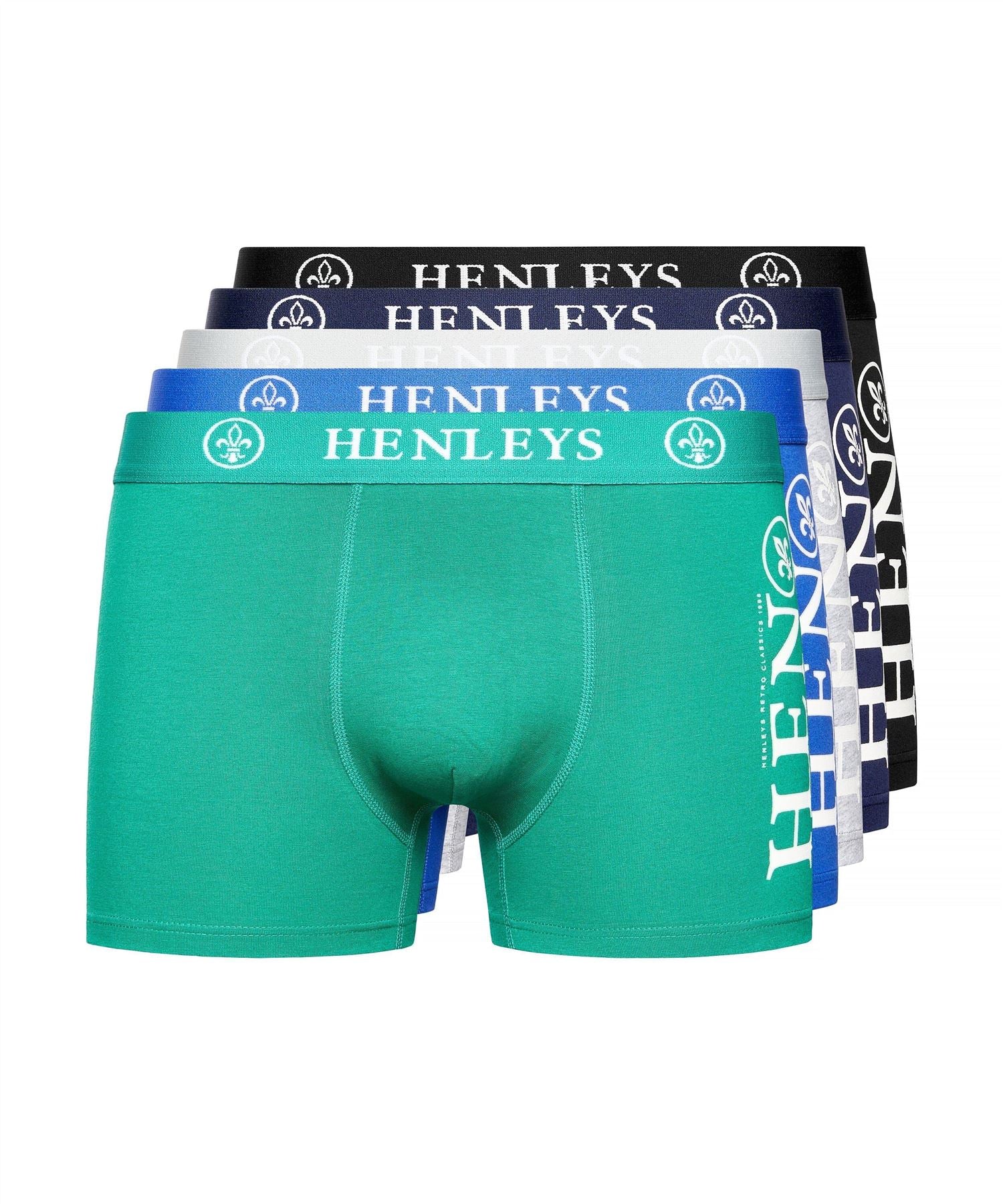 Mens Kelmack Boxers 5pk Assorted