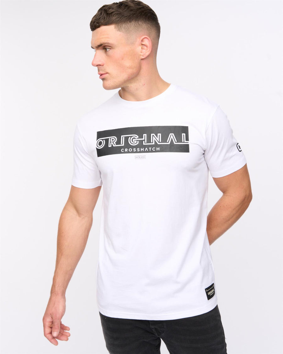 Mens Kratmoss T-Shirt White