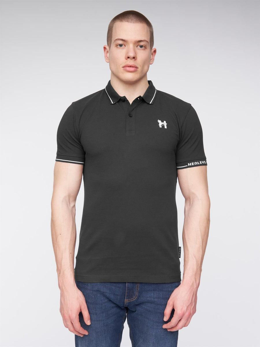 Mens Hentyme Polo Black