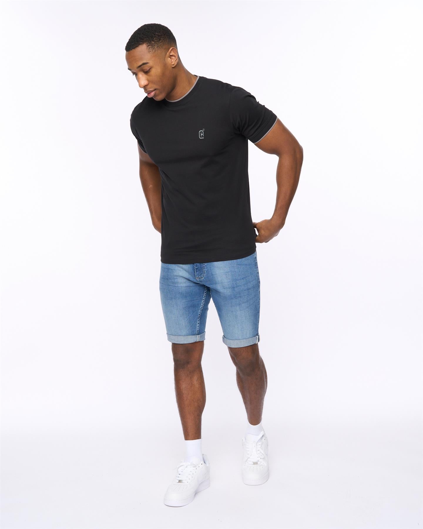 Mens Einstip T-Shirt Black