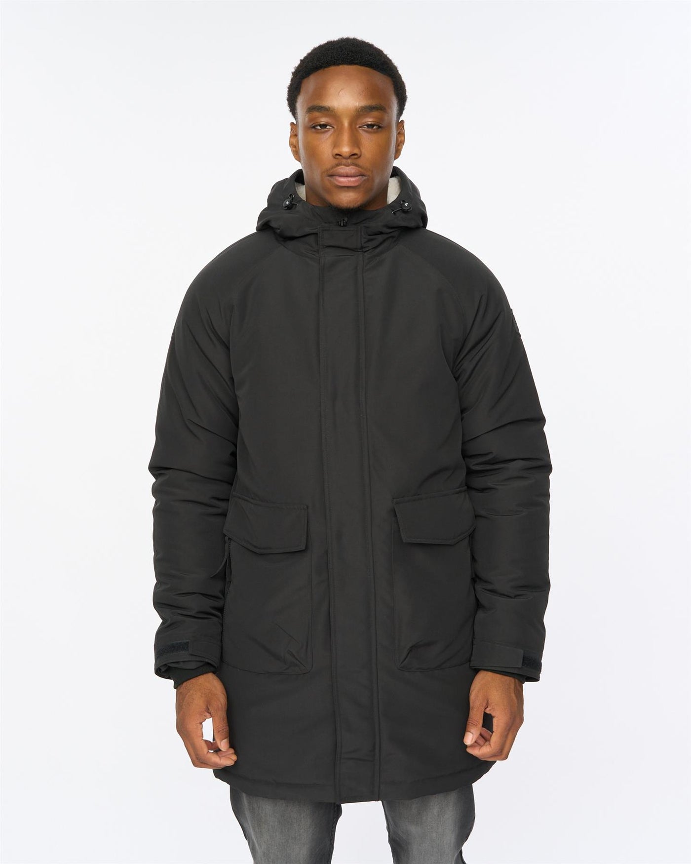 Mens Copfords Parka Black