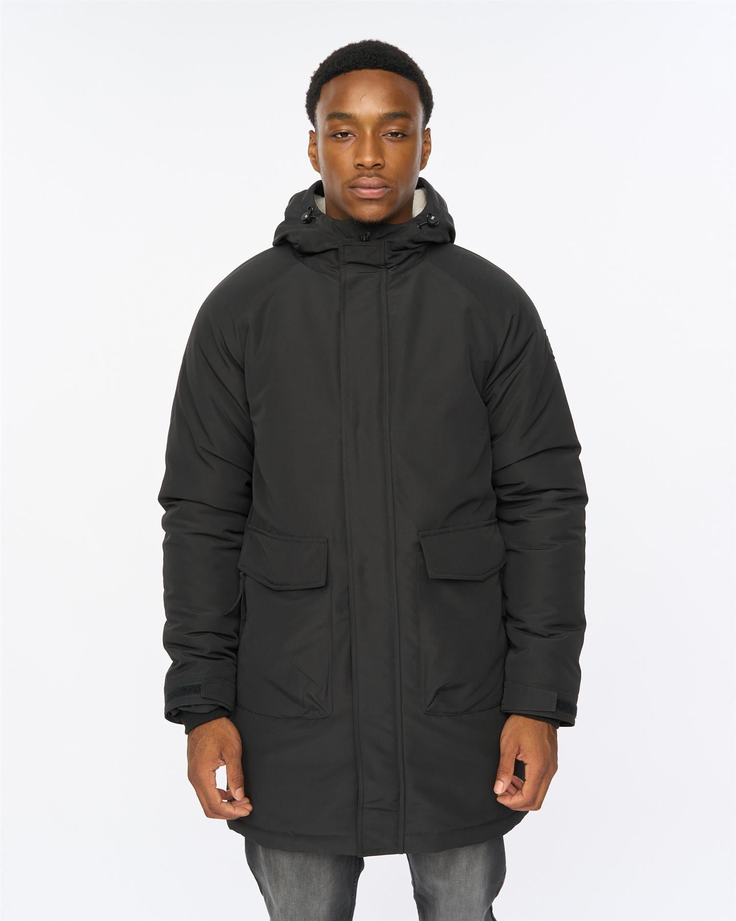 Mens Copfords Parka Black