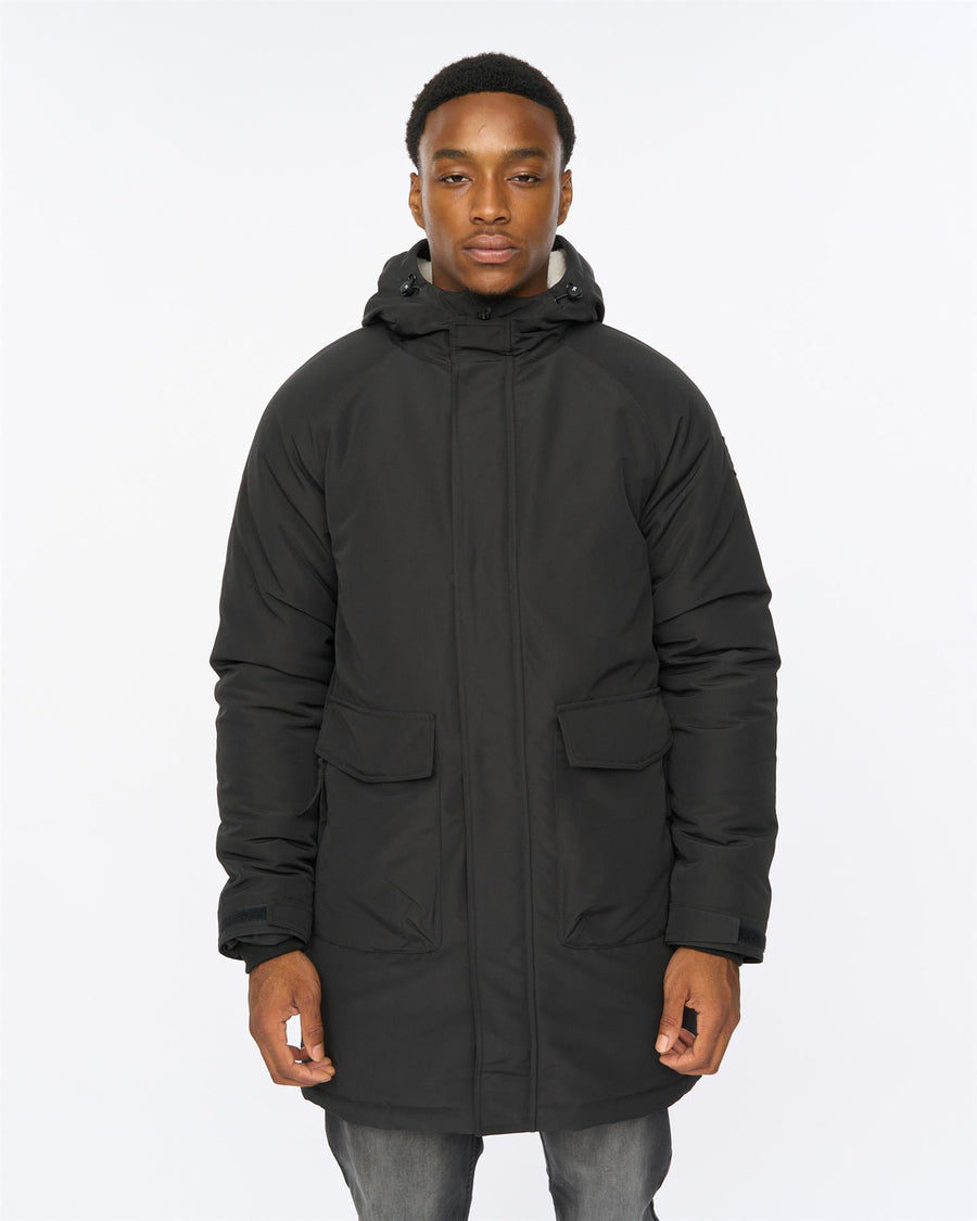 Mens Copfords Parka Black