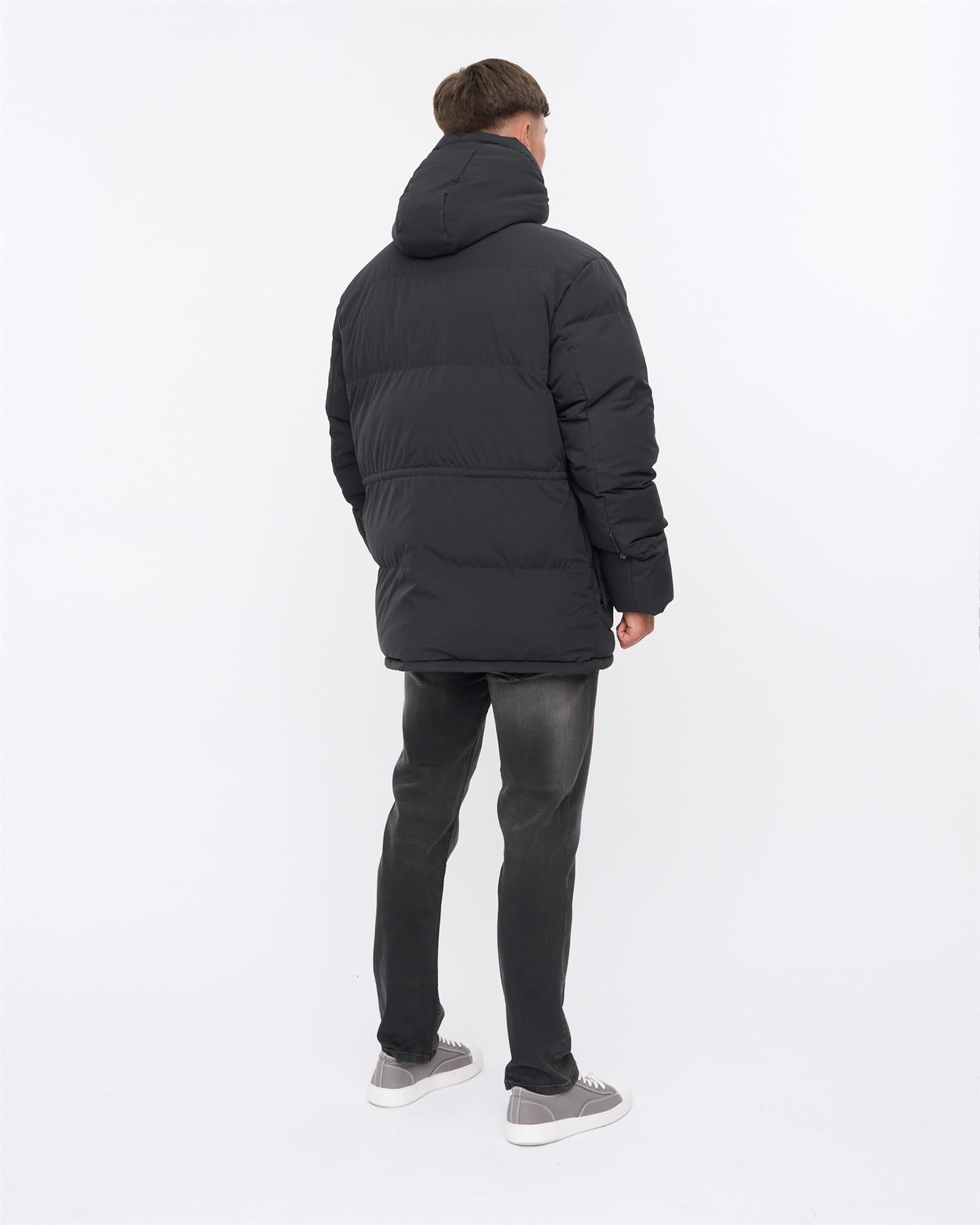 Mens Fletchley Puffer Jacket Black