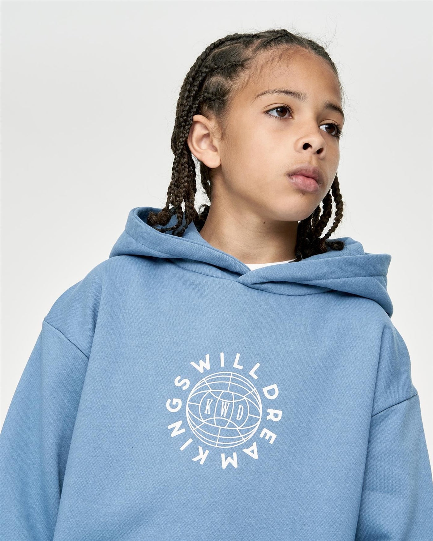 Kids Boys Studio Globalise Hoodie Blue