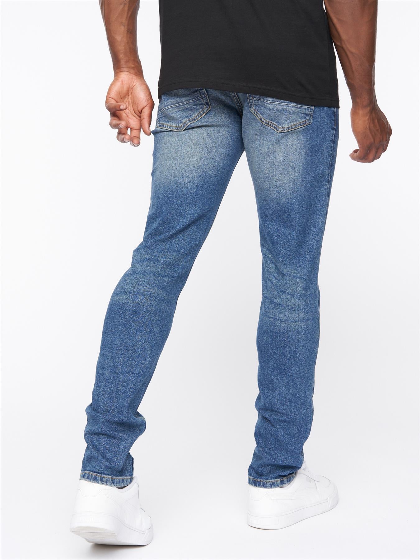 Barbeck Slim Fit Denim Jeans Stone Wash