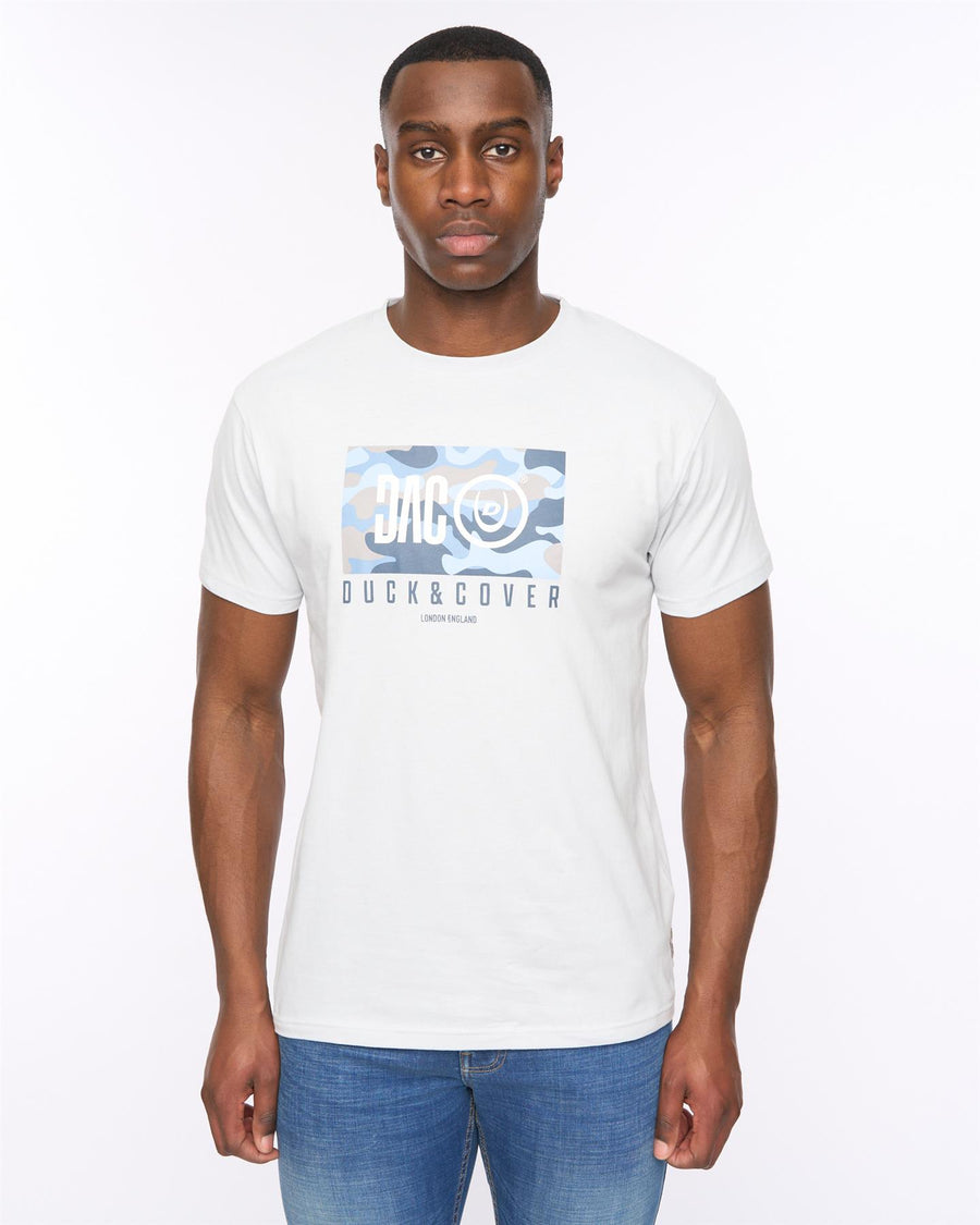 Mens Chamchee T-Shirt Light Blue