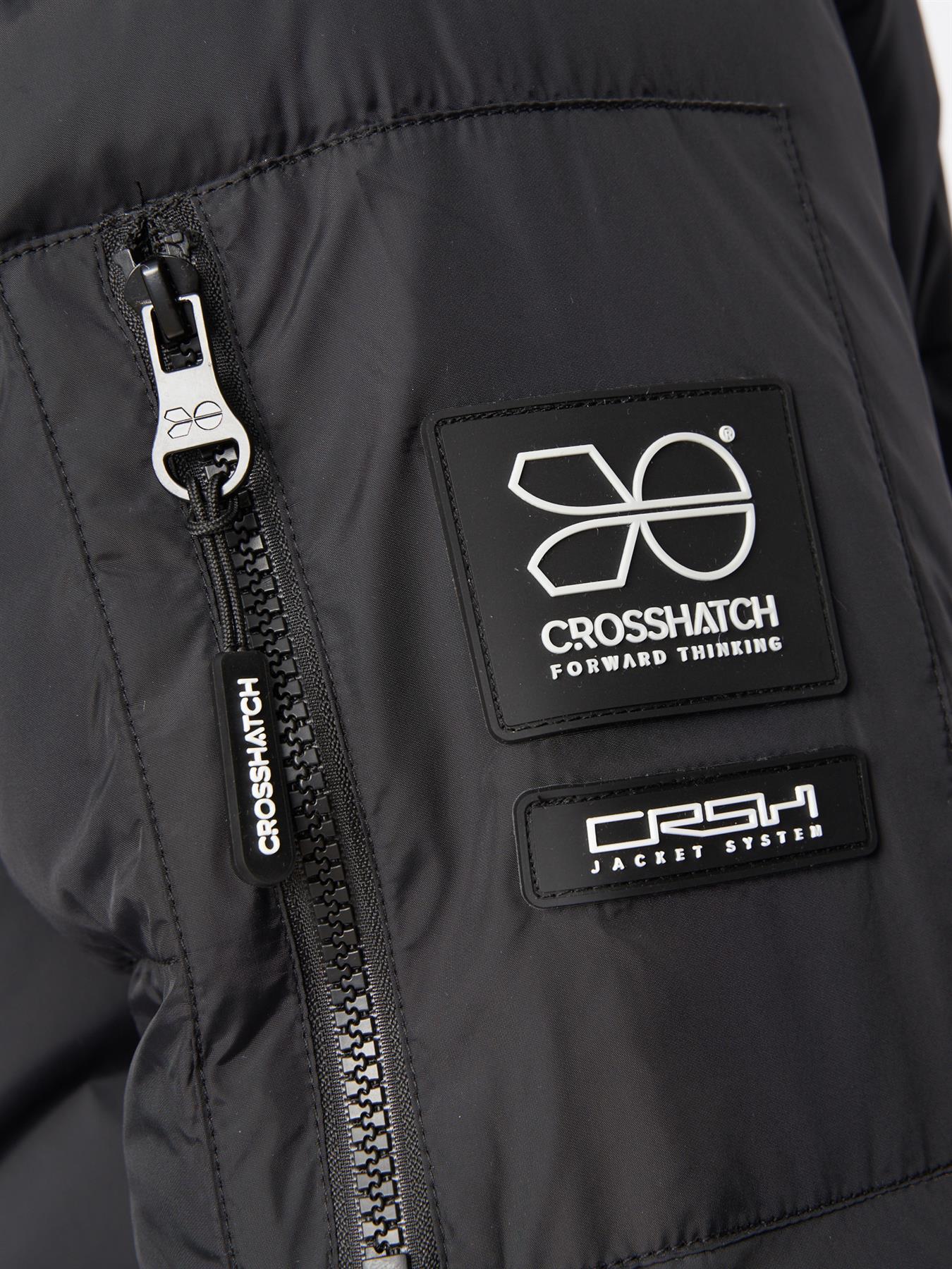 Mens Bentlays Hooded Jacket Black